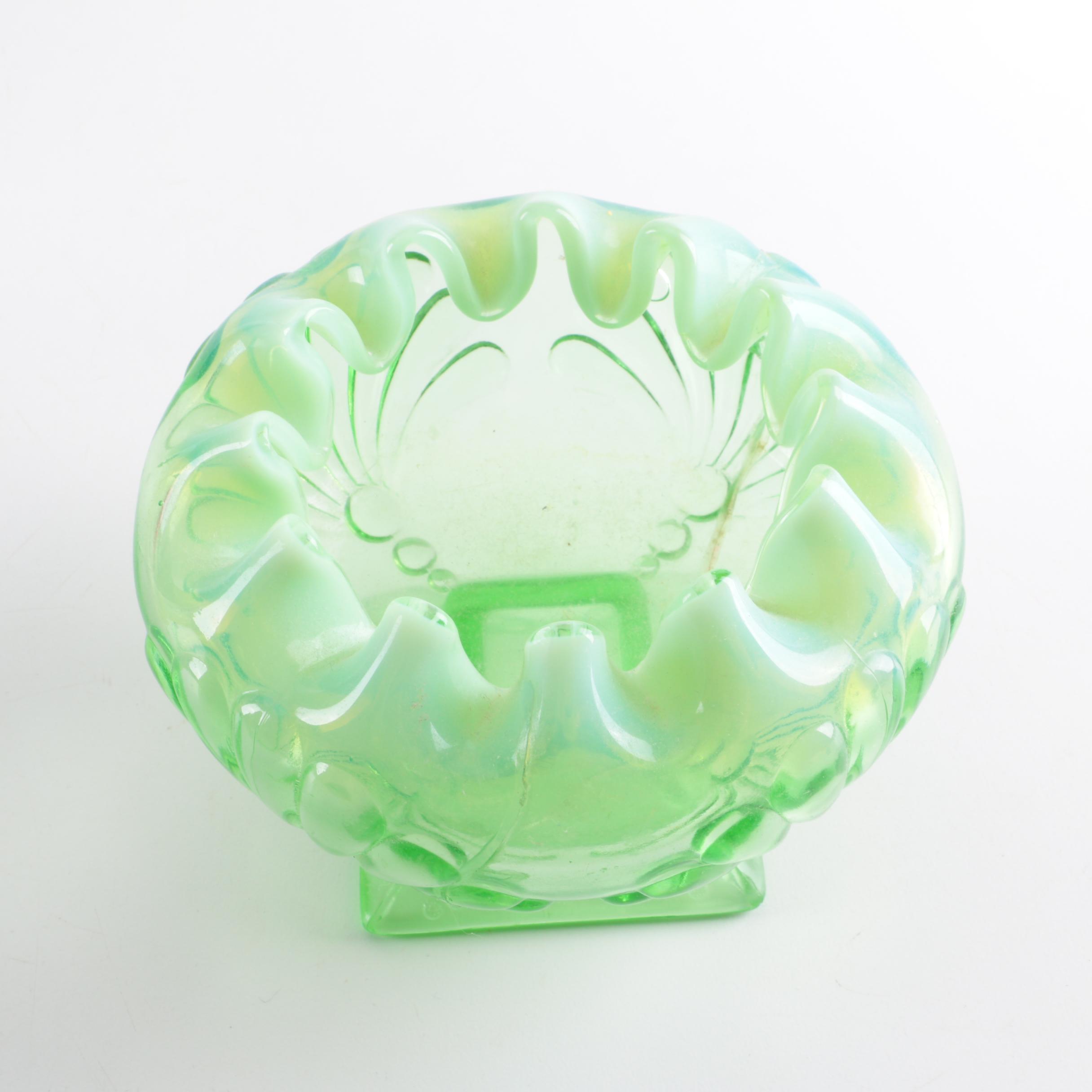 Hobnail and Glass Vases and Bowls