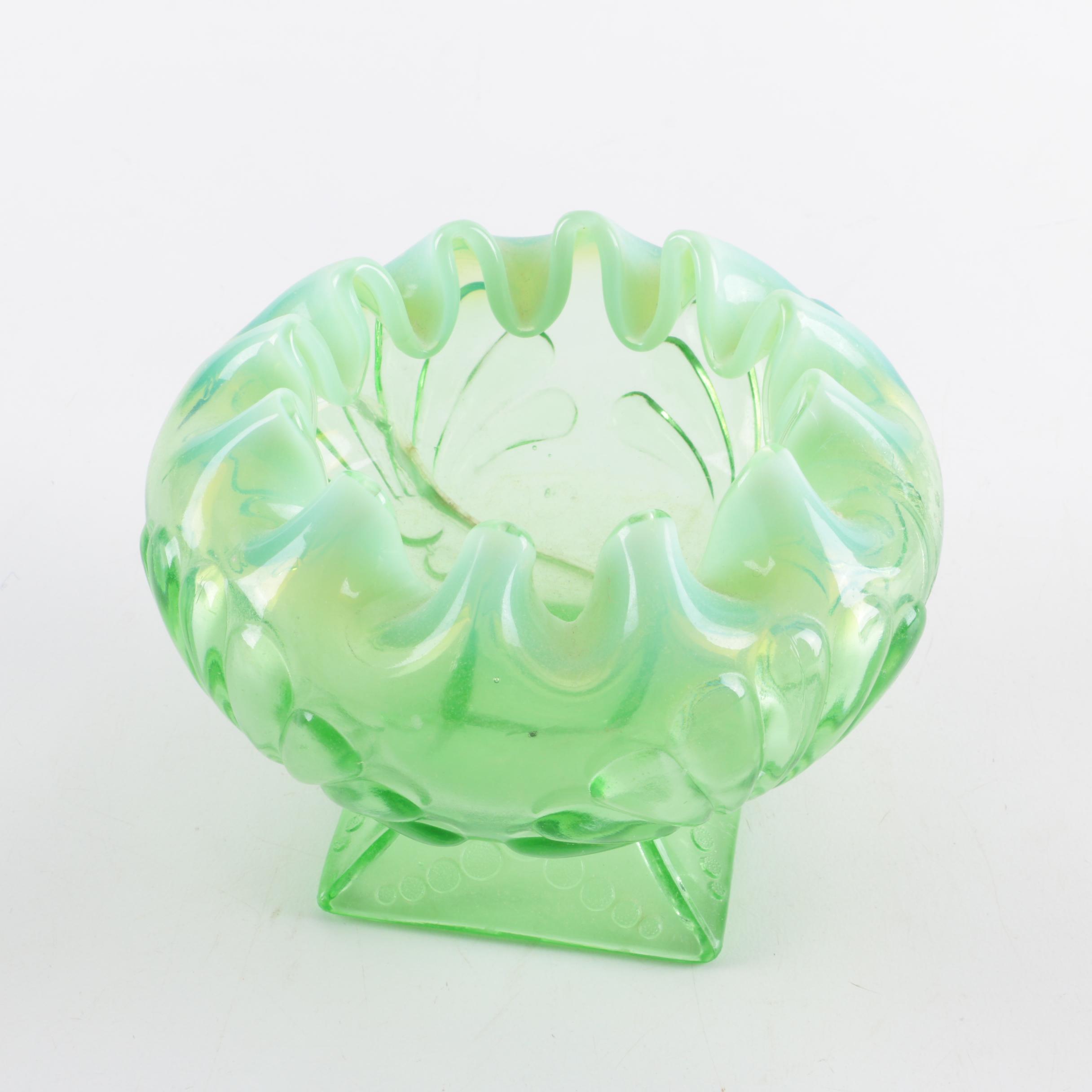 Hobnail and Glass Vases and Bowls