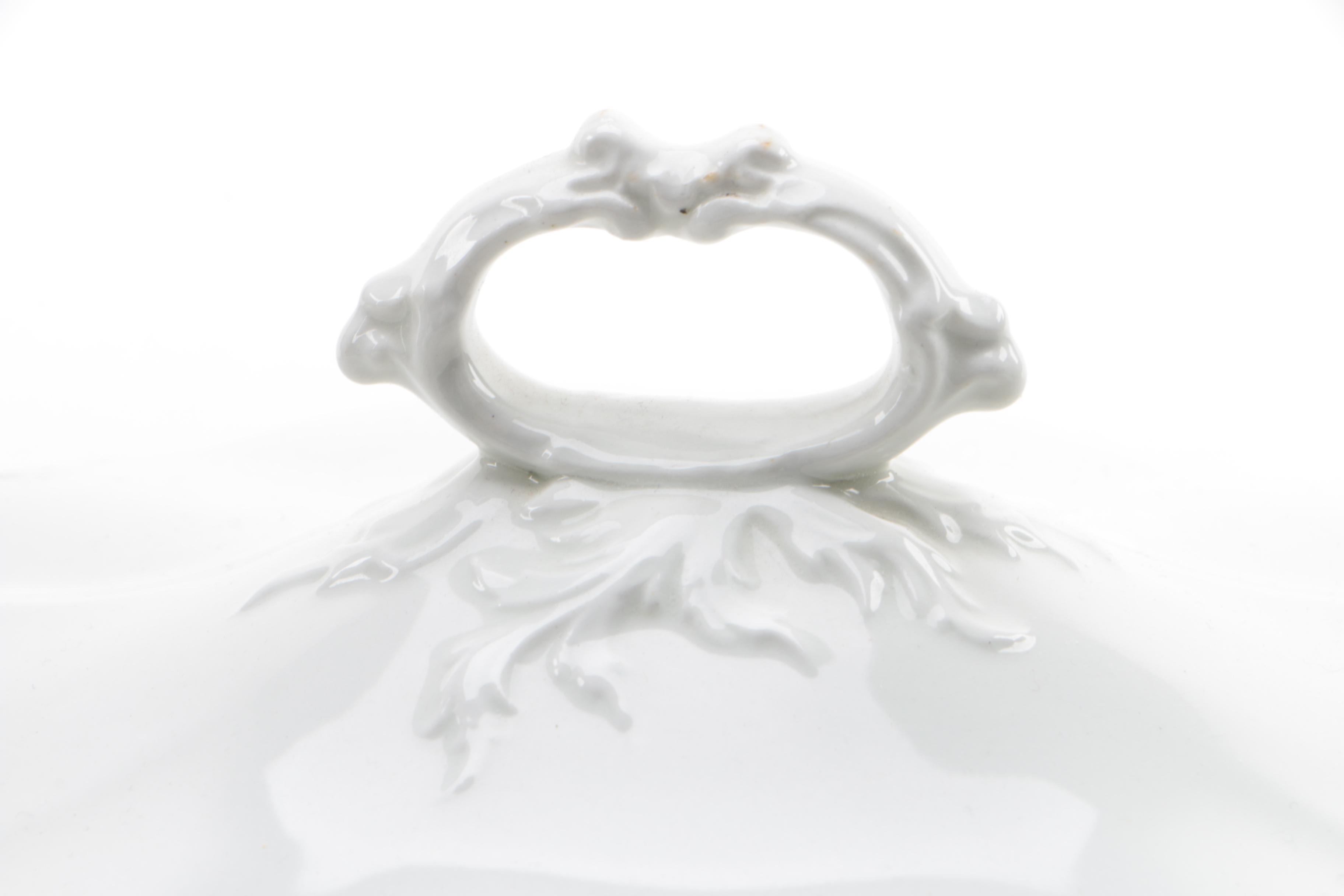 Antique Gerard, Dufraisseix & Morel and Johnson Bros. Covered Casserole Dishes