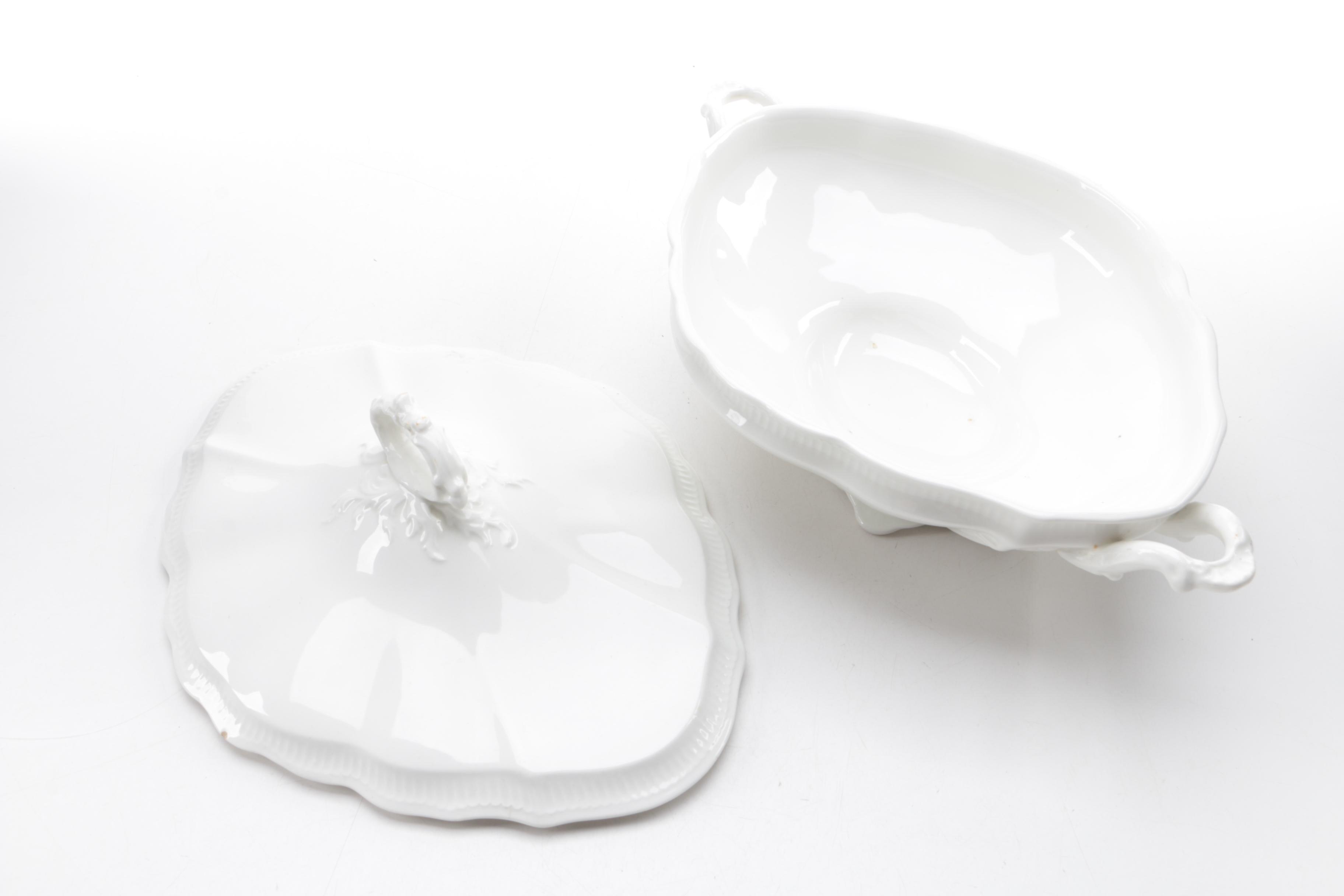 Antique Gerard, Dufraisseix & Morel and Johnson Bros. Covered Casserole Dishes