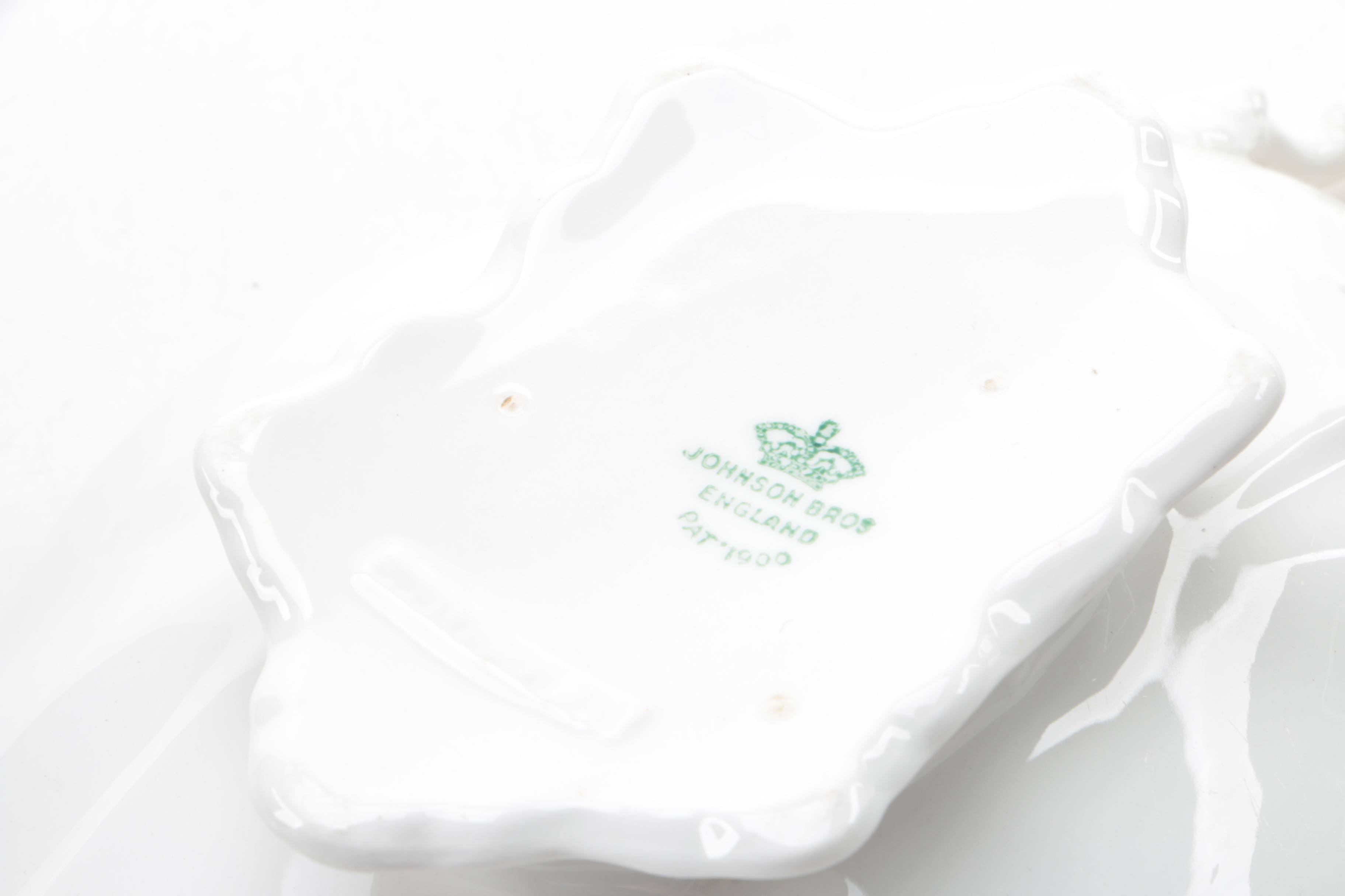 Antique Gerard, Dufraisseix & Morel and Johnson Bros. Covered Casserole Dishes