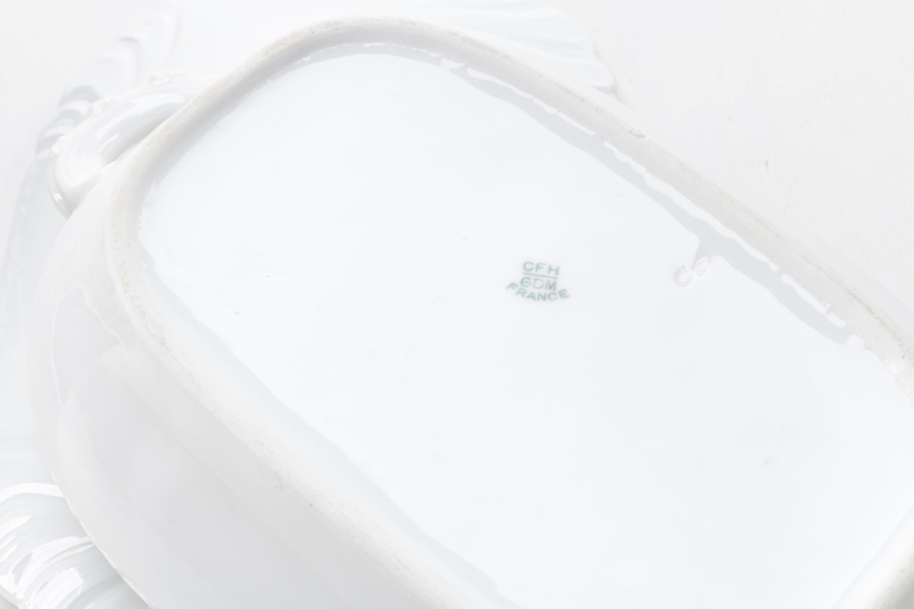 Antique Gerard, Dufraisseix & Morel and Johnson Bros. Covered Casserole Dishes