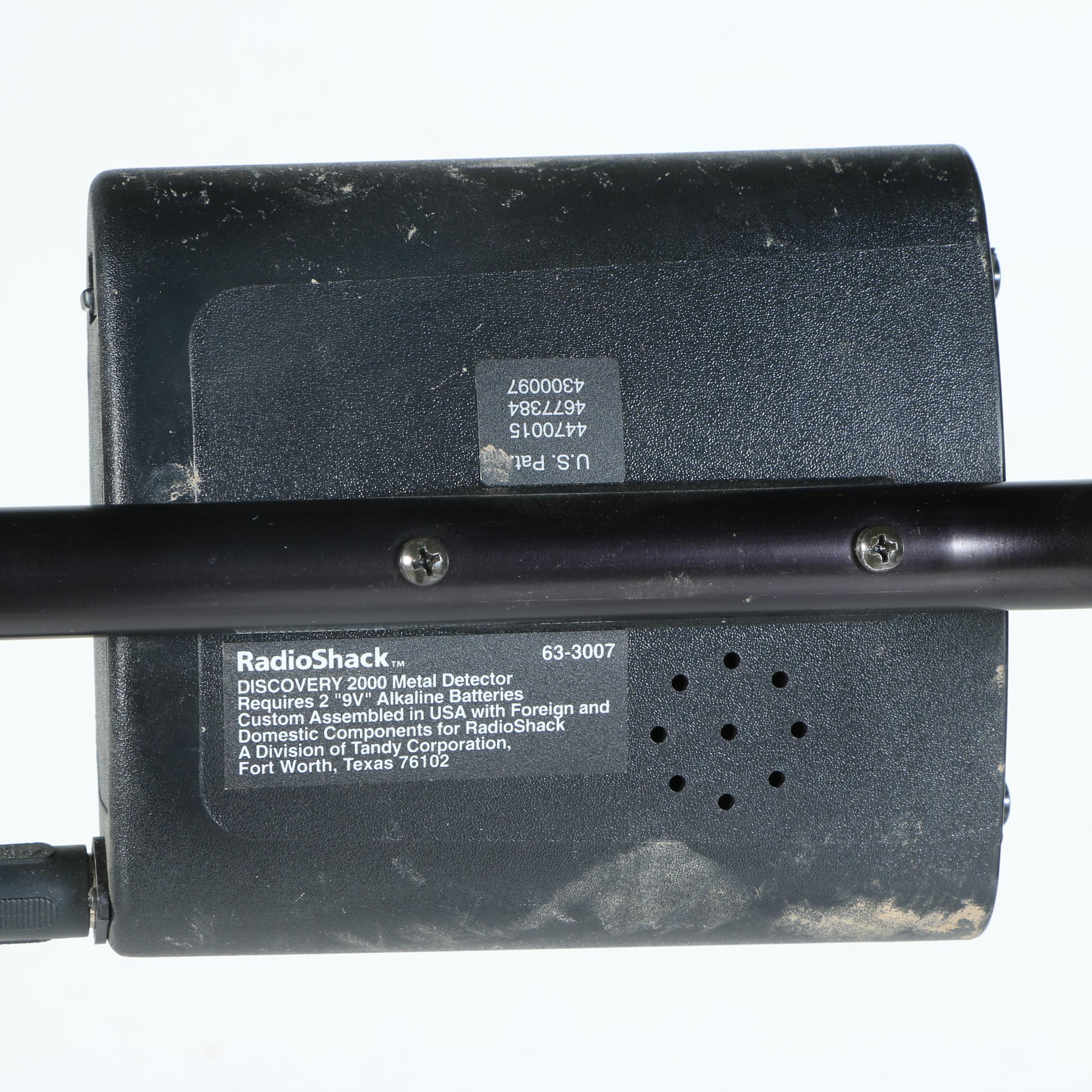 Radio Shack Discovery 2000 Metal Detector