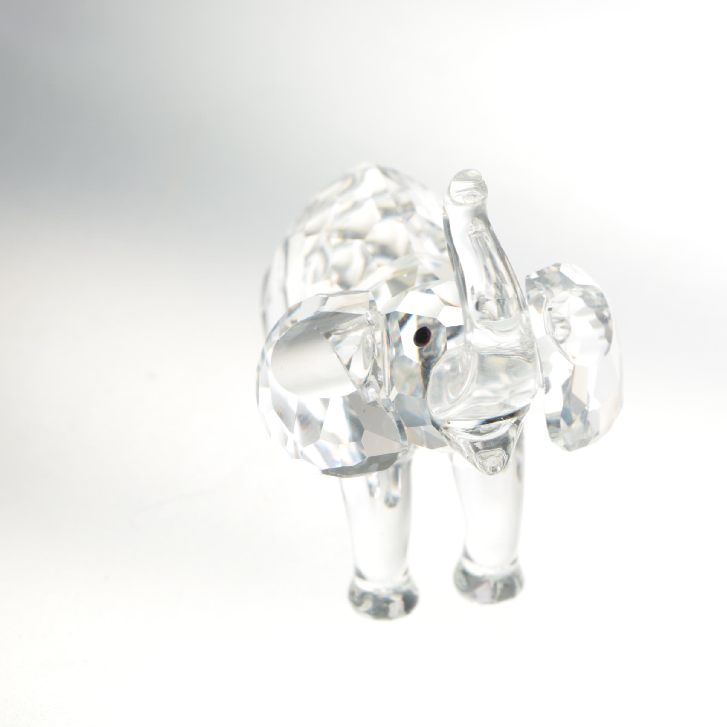 Collection of Swarovski "Silver Crystal" Crystal Animal Figurines