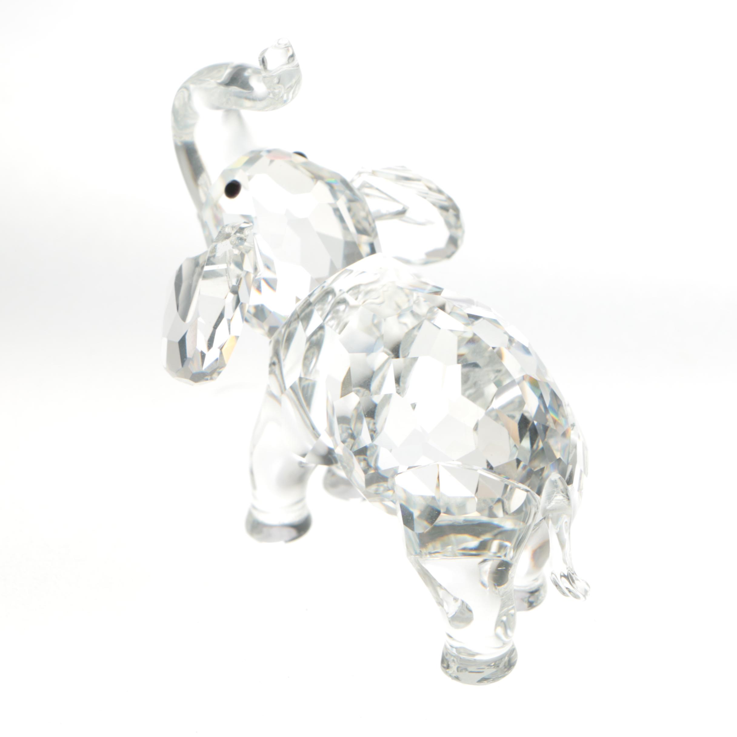 Collection of Swarovski "Silver Crystal" Crystal Animal Figurines