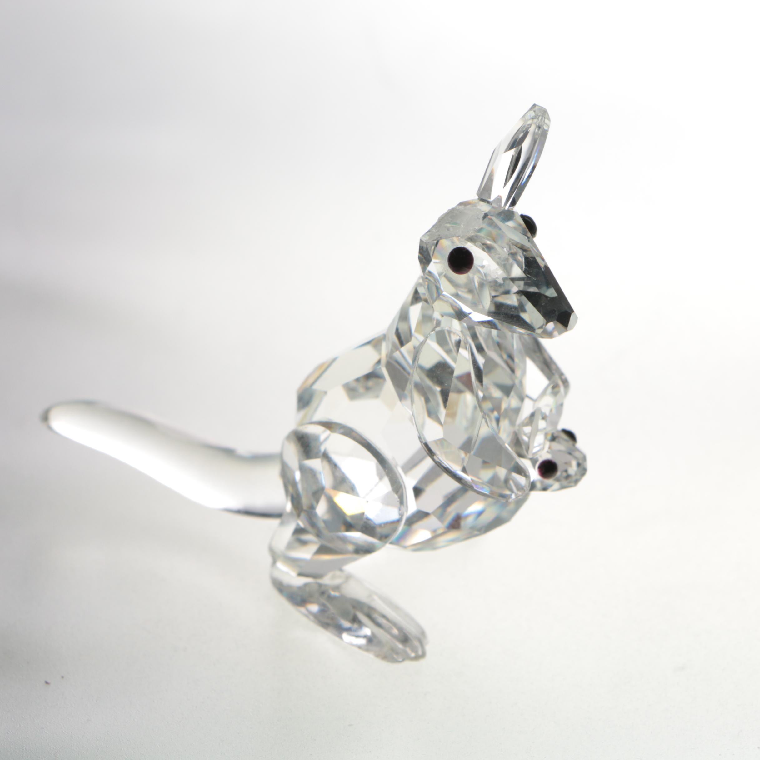 Collection of Swarovski "Silver Crystal" Crystal Animal Figurines