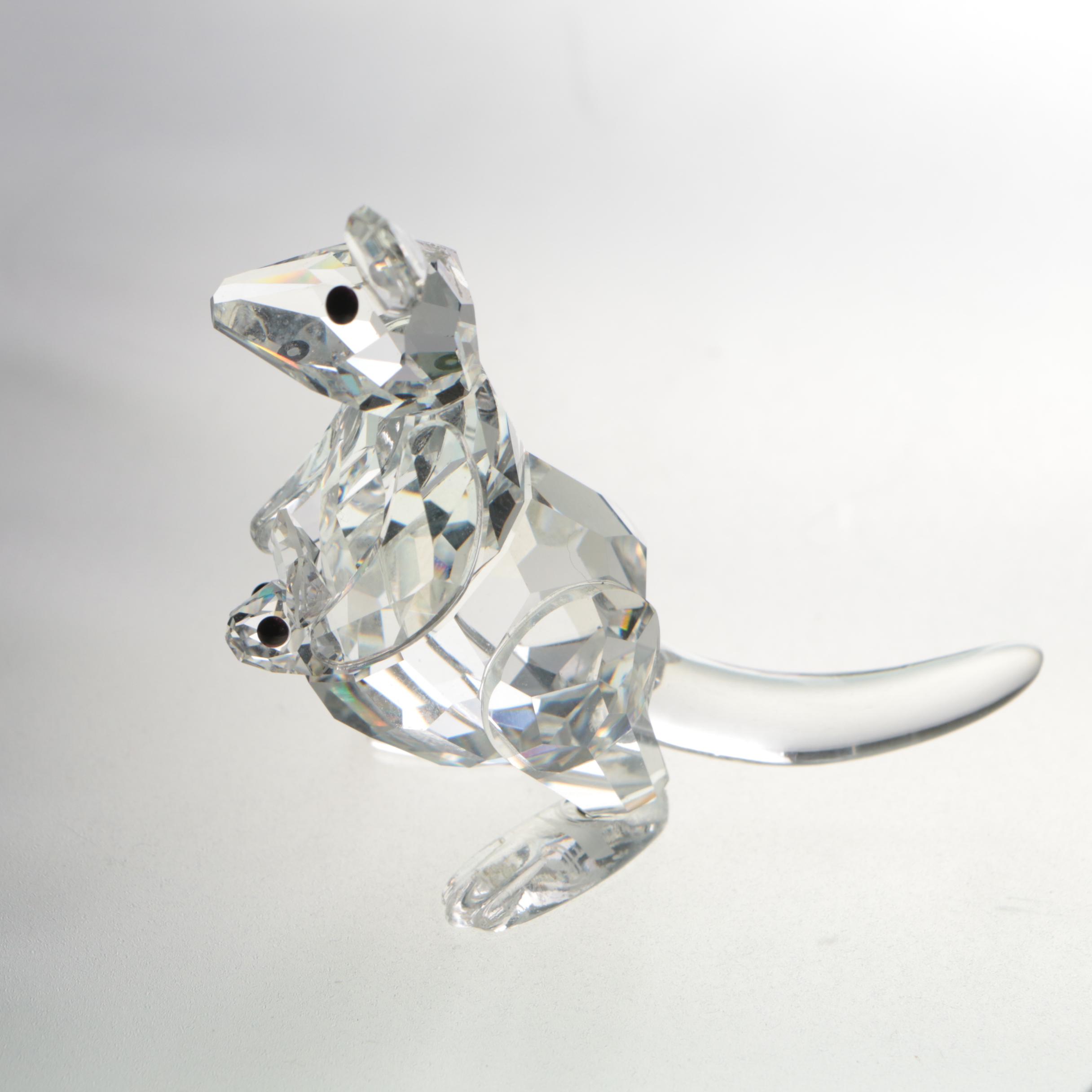 Collection of Swarovski "Silver Crystal" Crystal Animal Figurines