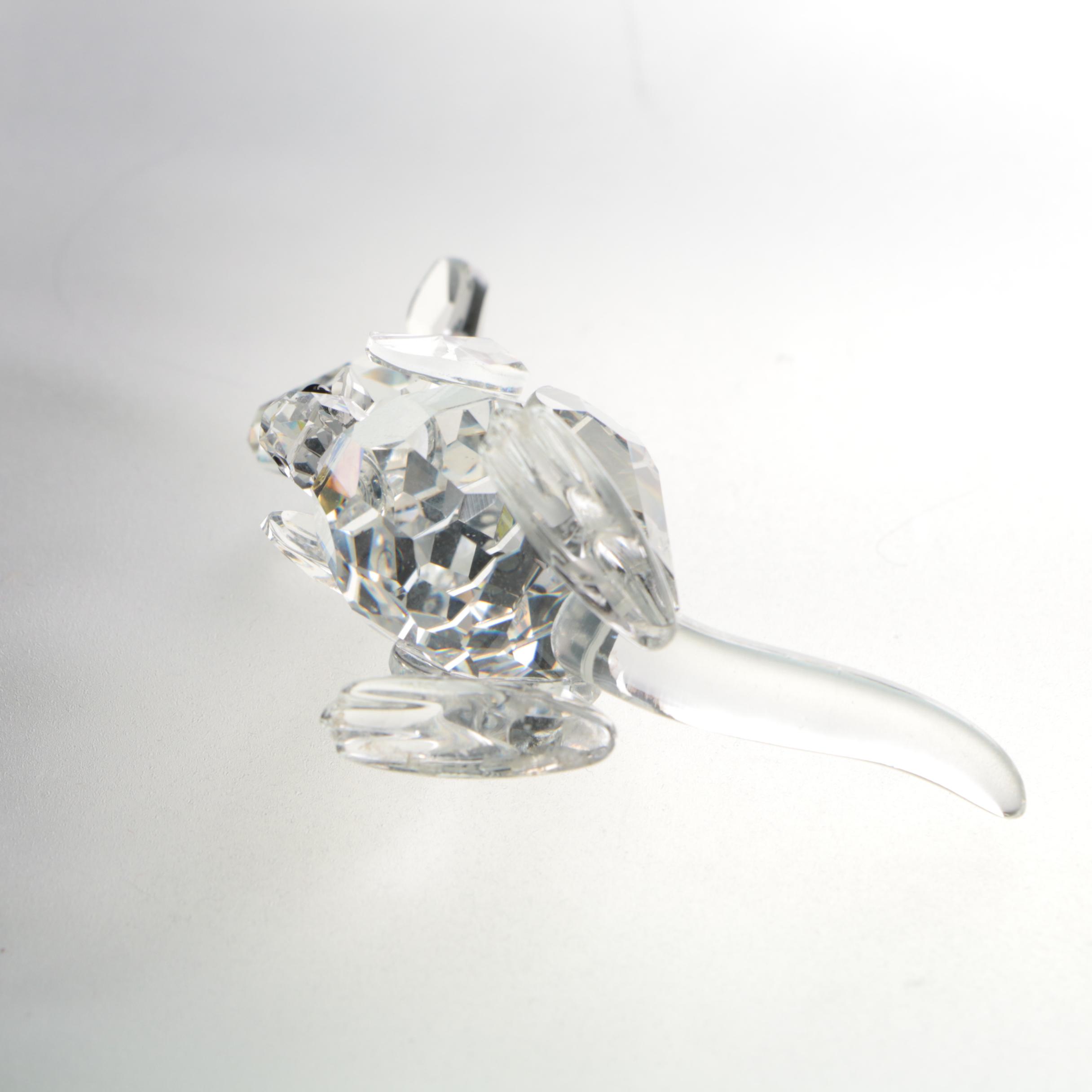 Collection of Swarovski "Silver Crystal" Crystal Animal Figurines
