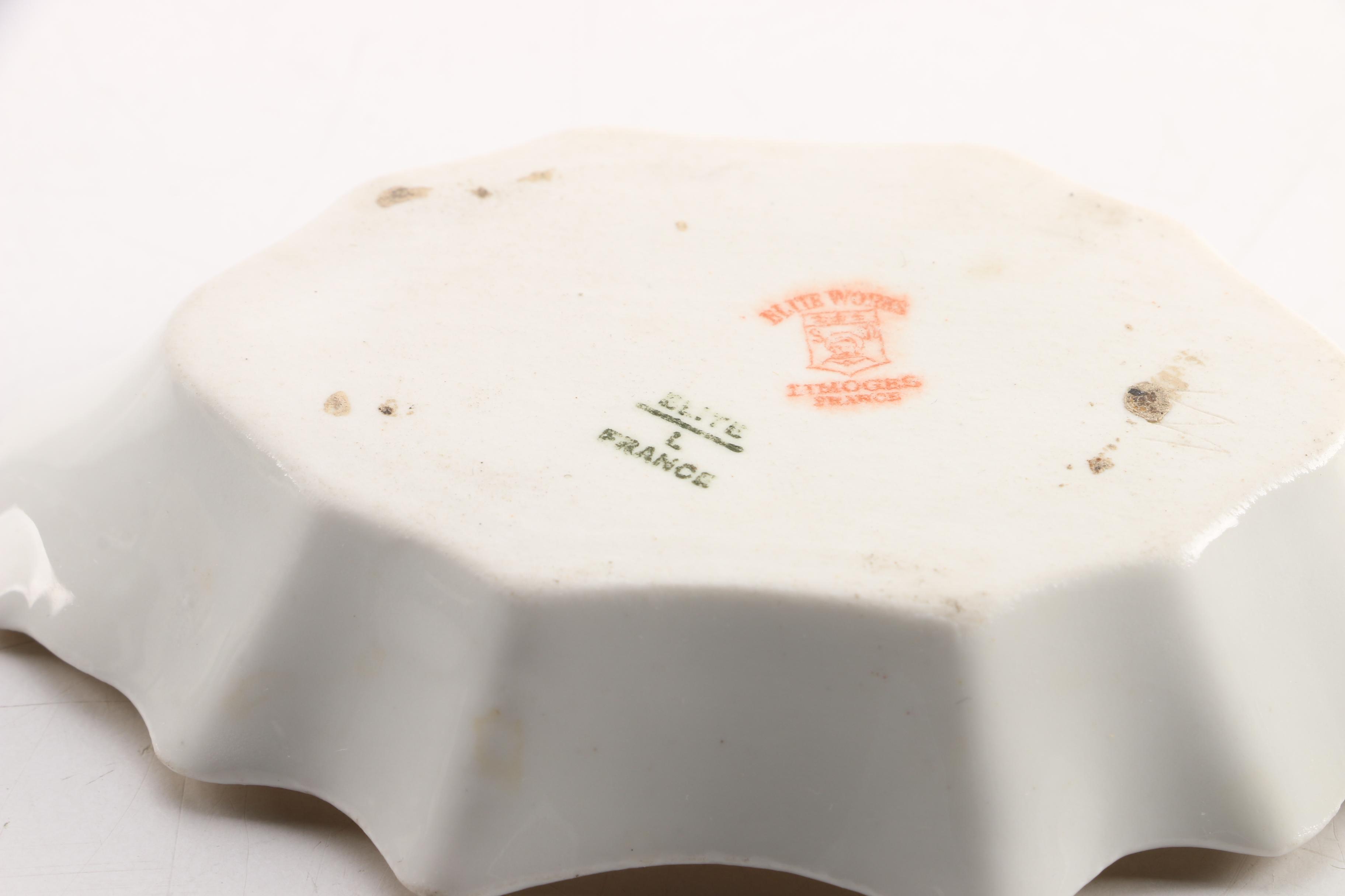 1903 Théodore Haviland and Bawo & Dotter Limoges Porcelain Bowls