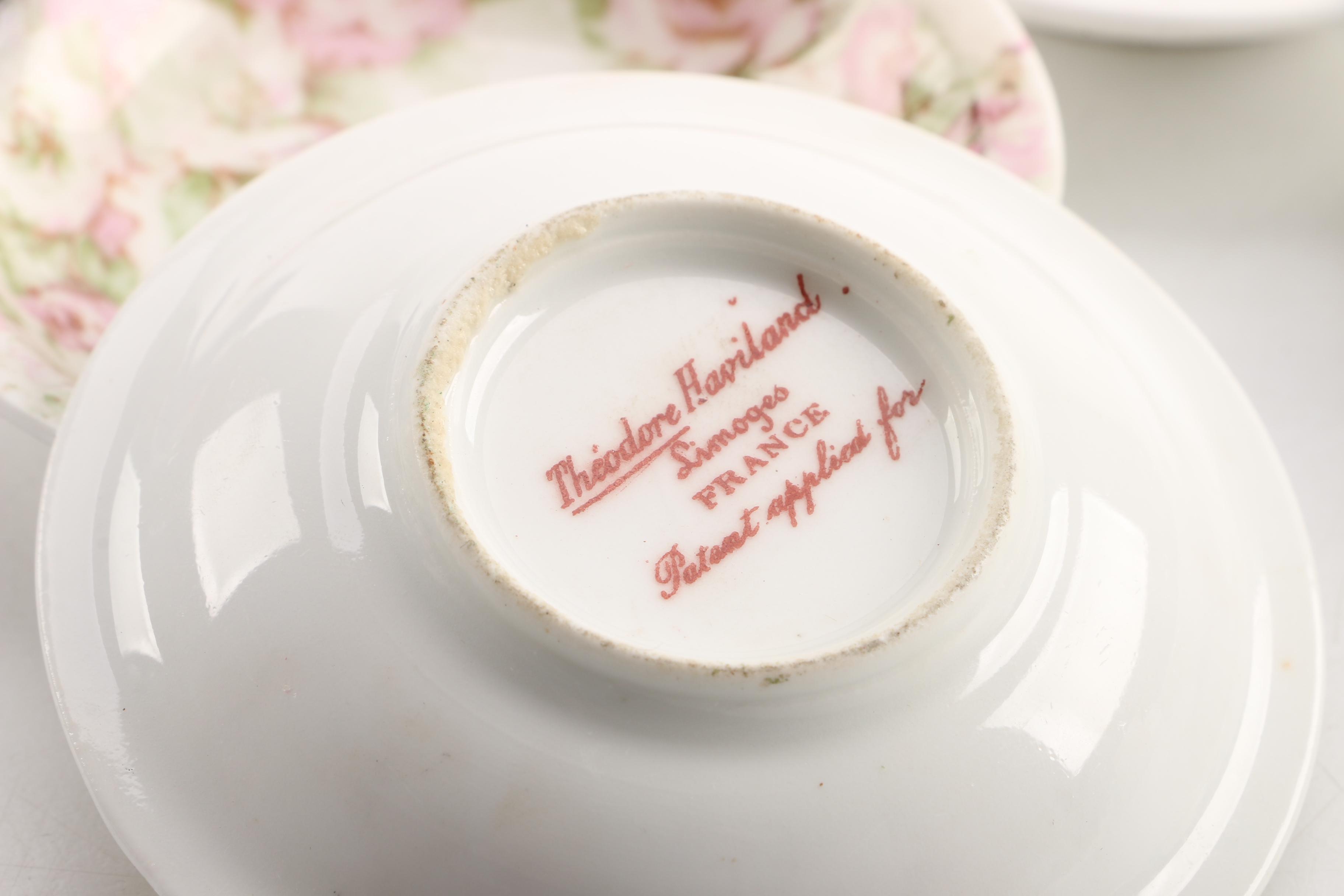 1903 Théodore Haviland and Bawo & Dotter Limoges Porcelain Bowls