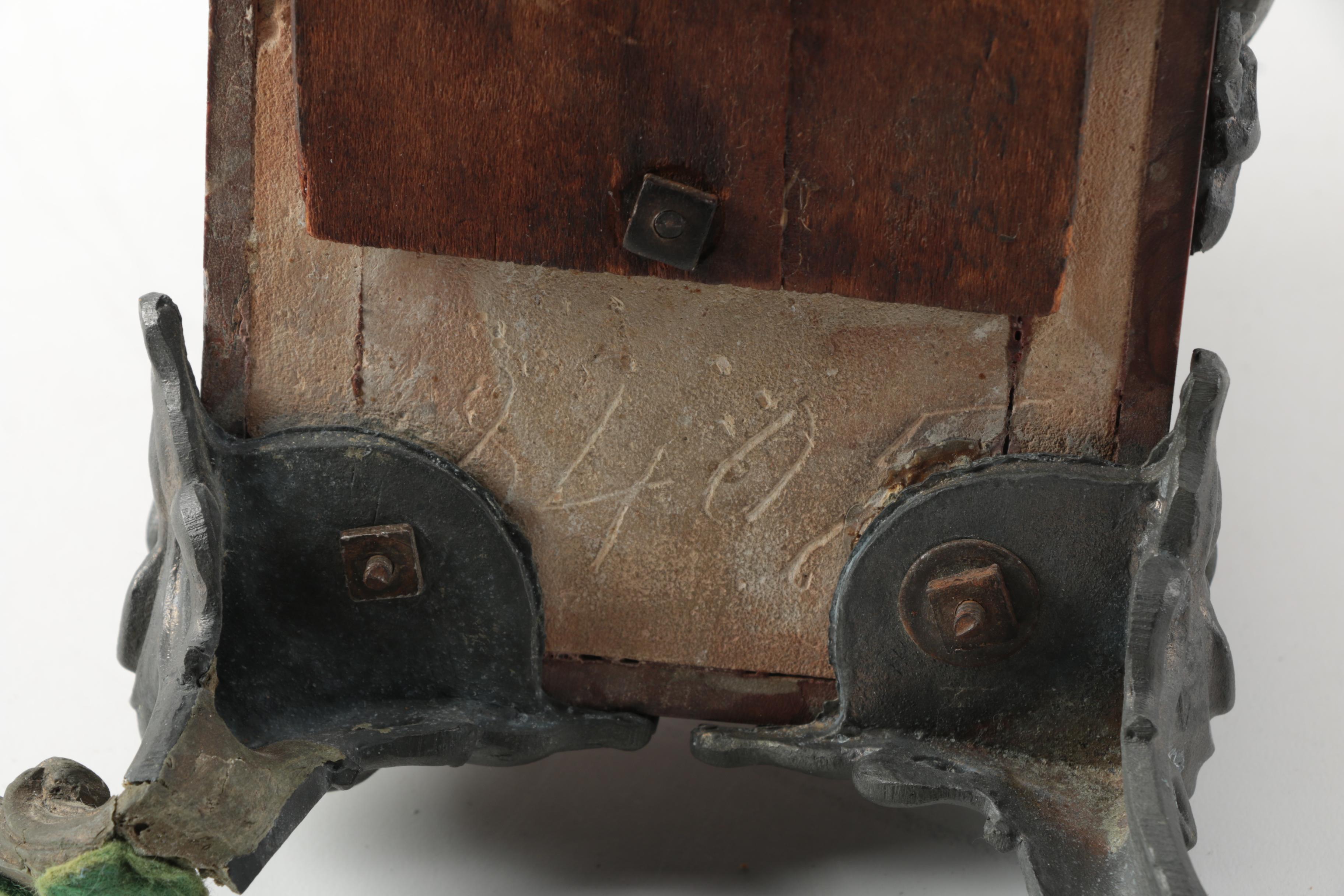 Antique French After Ernest Justin Ferrand Marble Mantel Clock