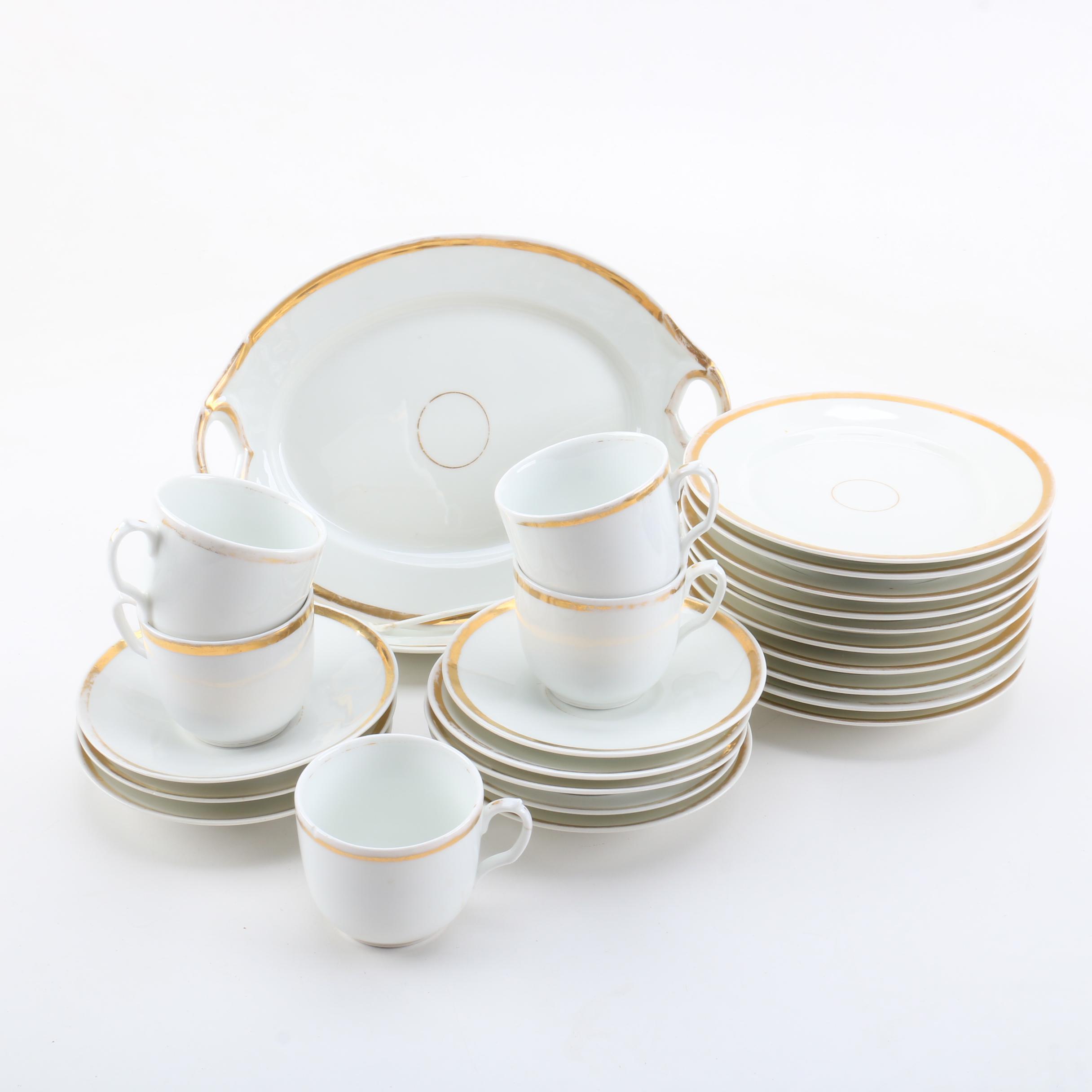 Old Paris Porcelain Tableware