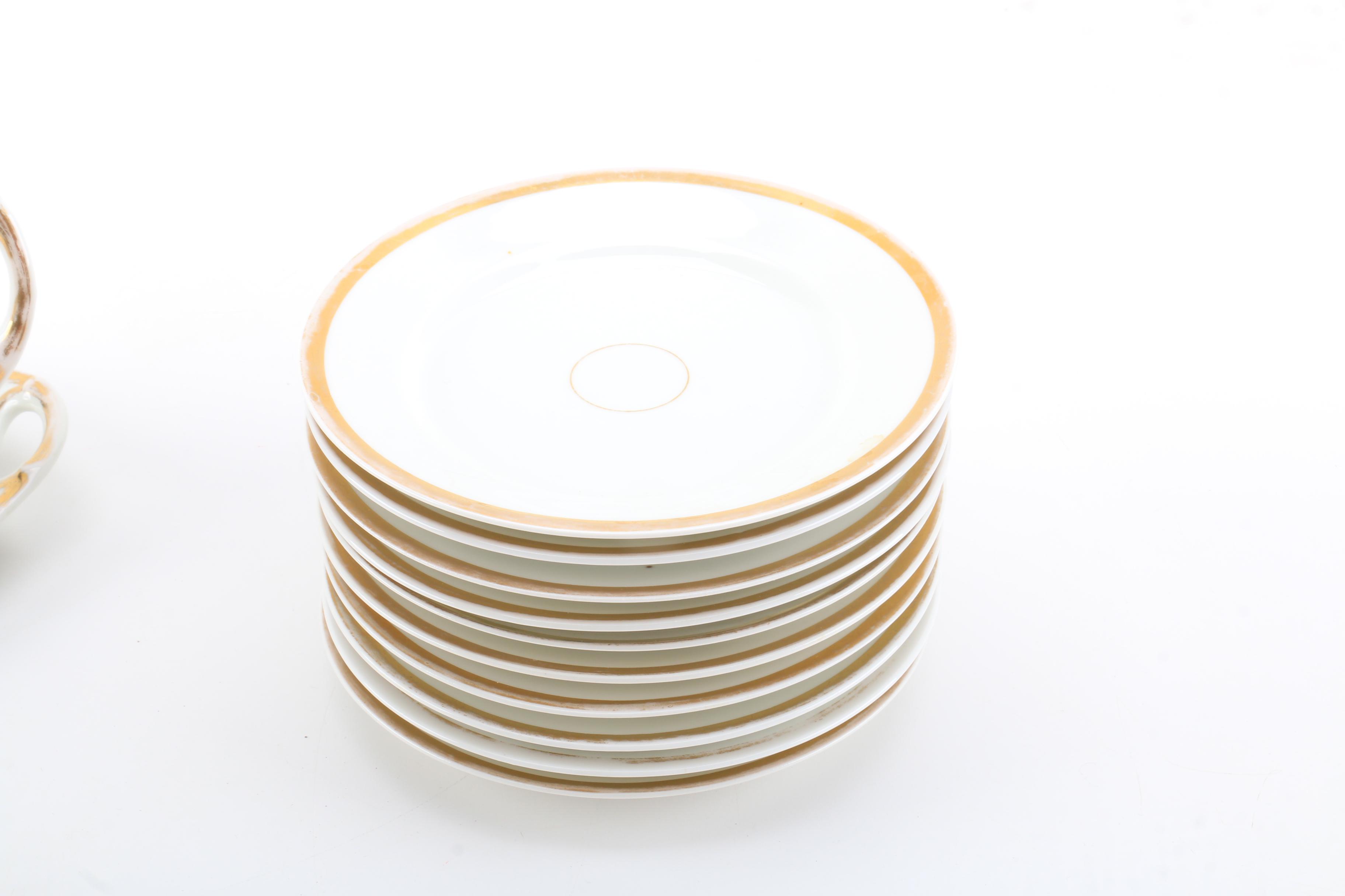 Old Paris Porcelain Tableware