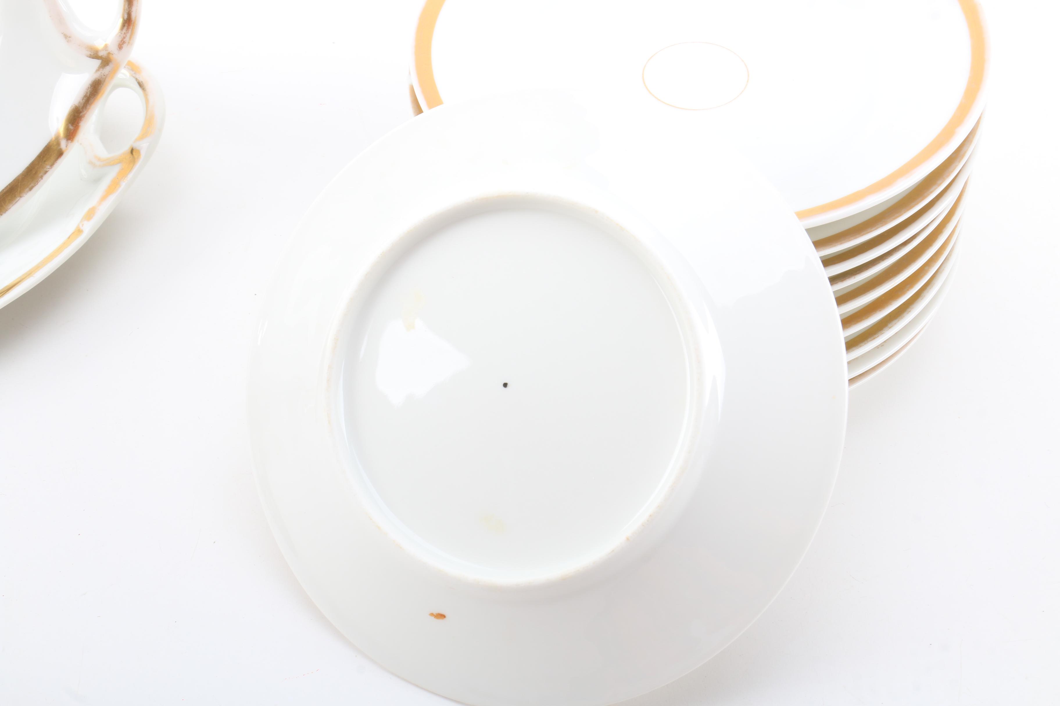 Old Paris Porcelain Tableware