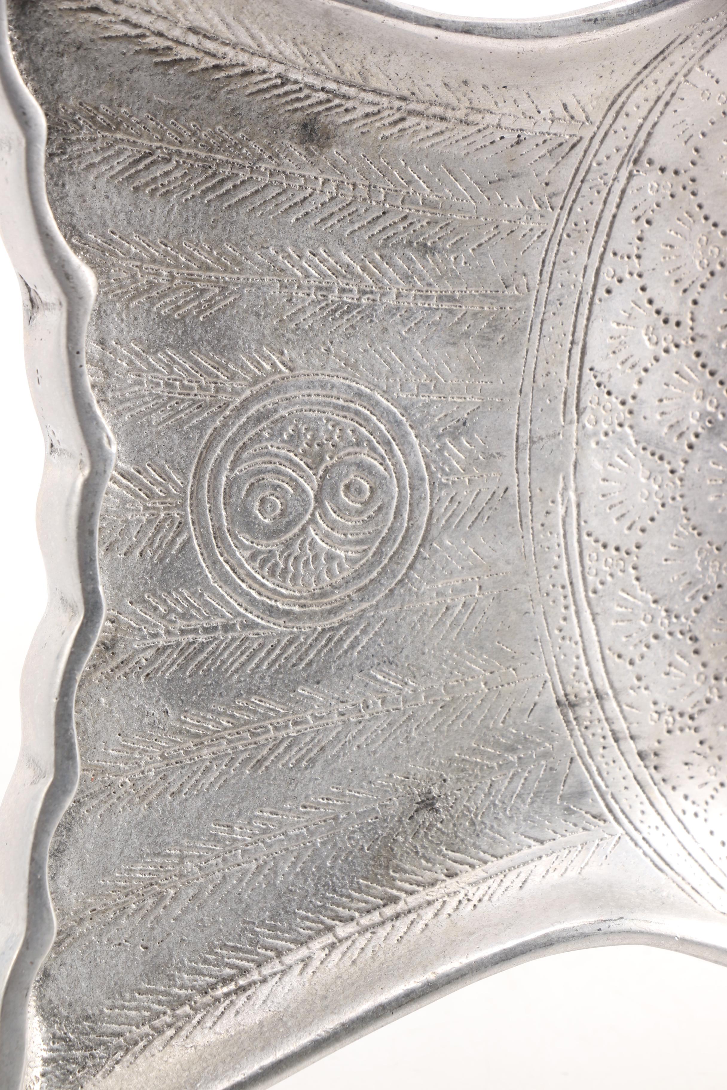 Arthur Court Metal Alloy Fish Platter