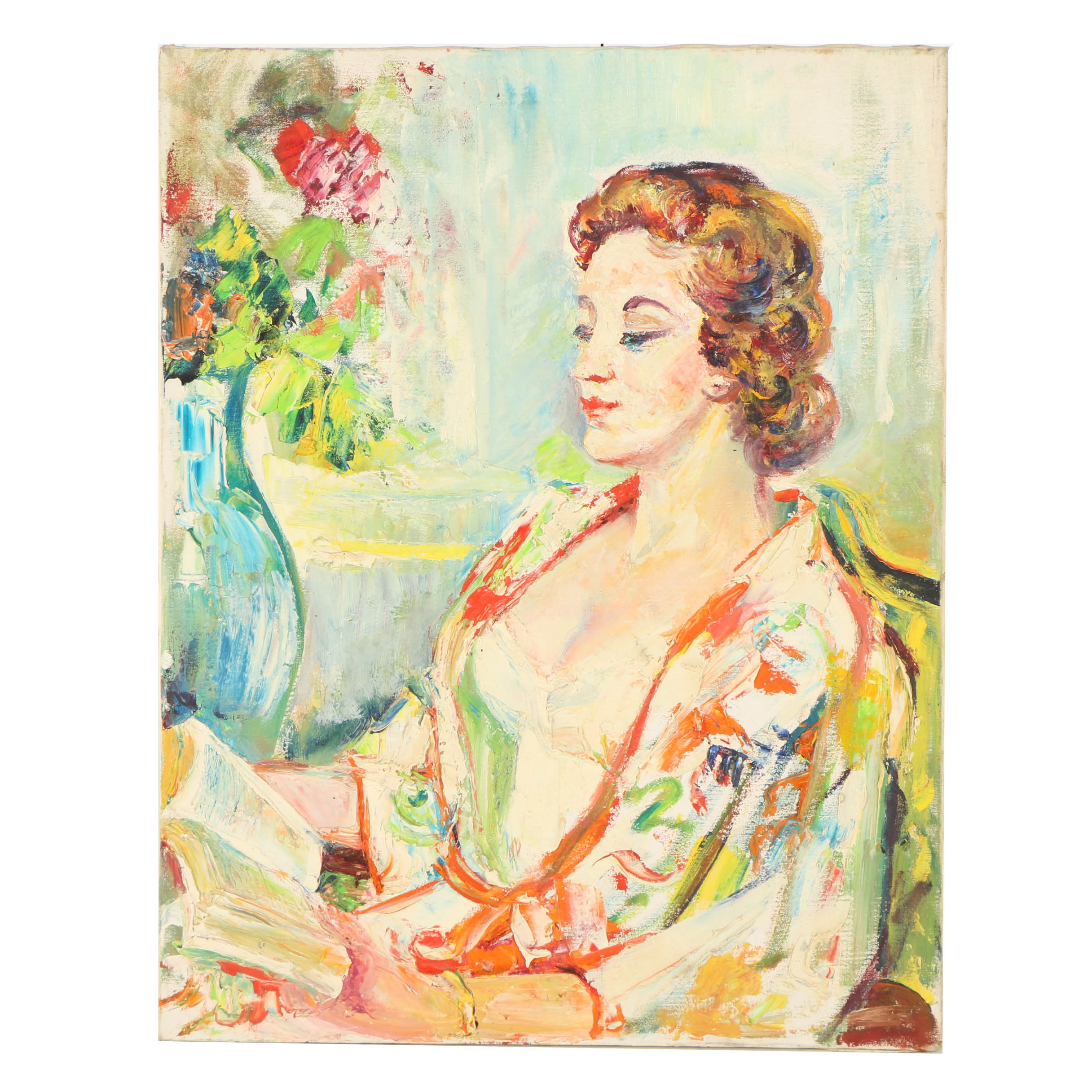 Mid-20th-Century Oil Painting