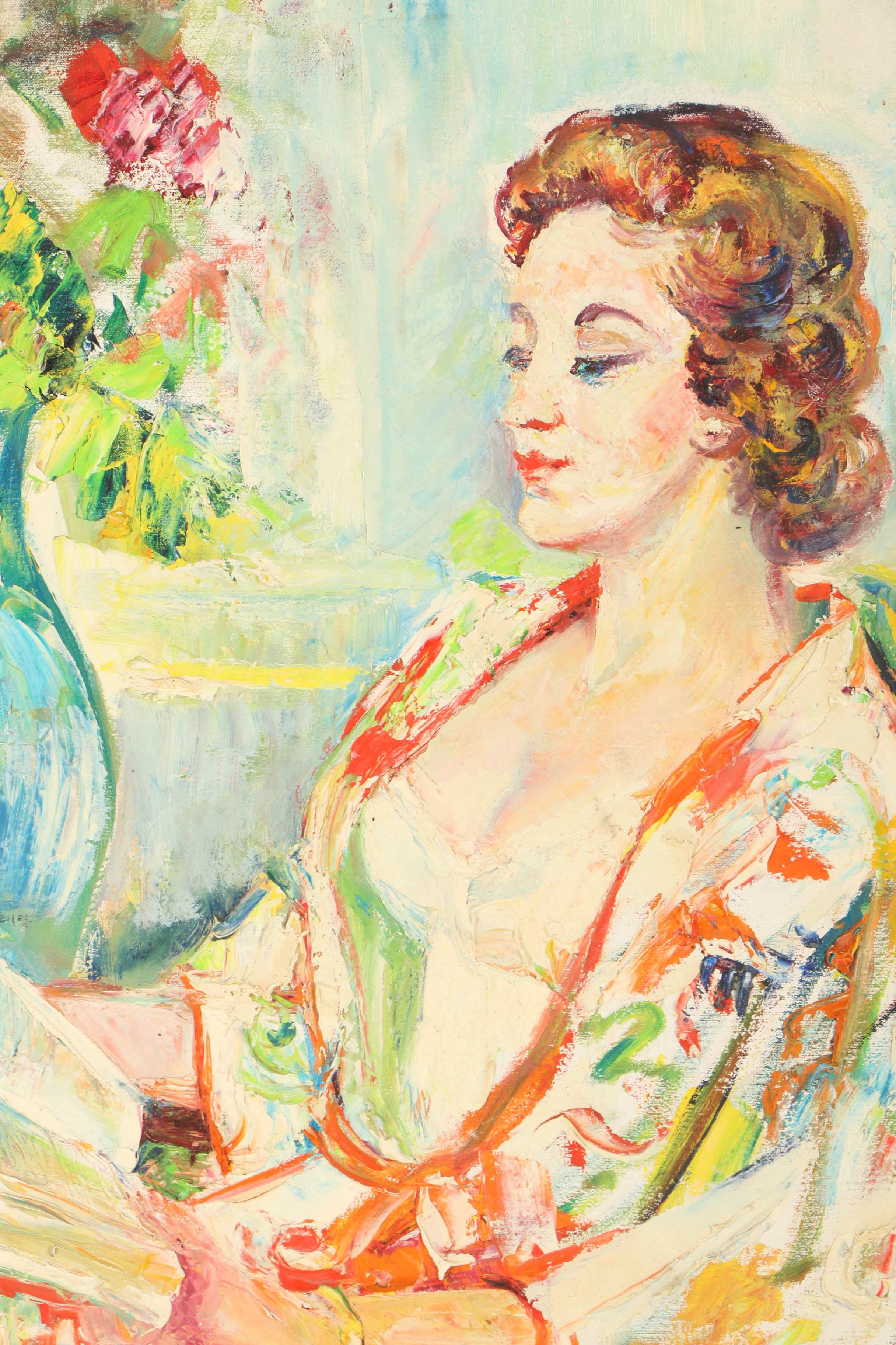 Mid-20th-Century Oil Painting