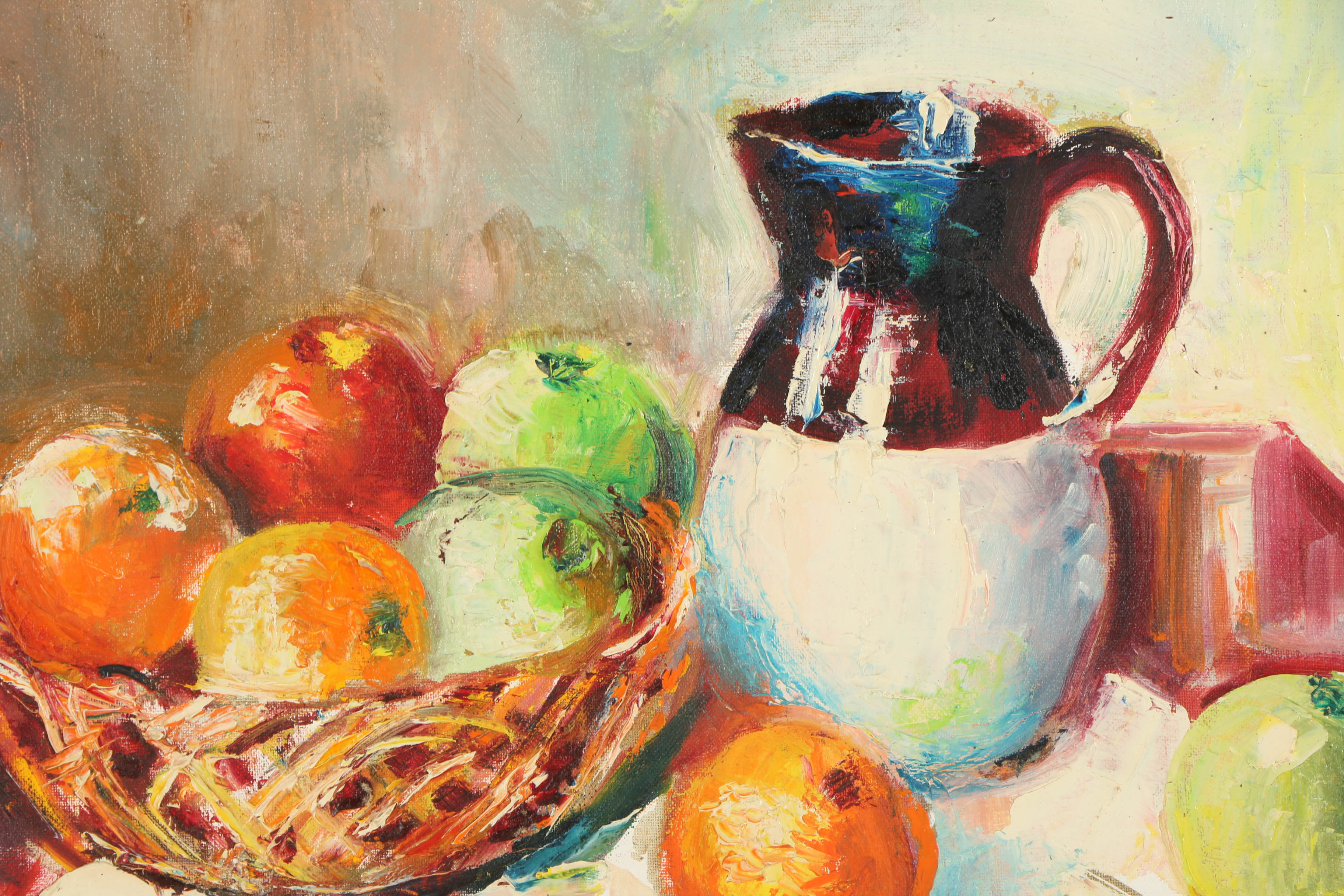 Two 20th Century Oil Paintings