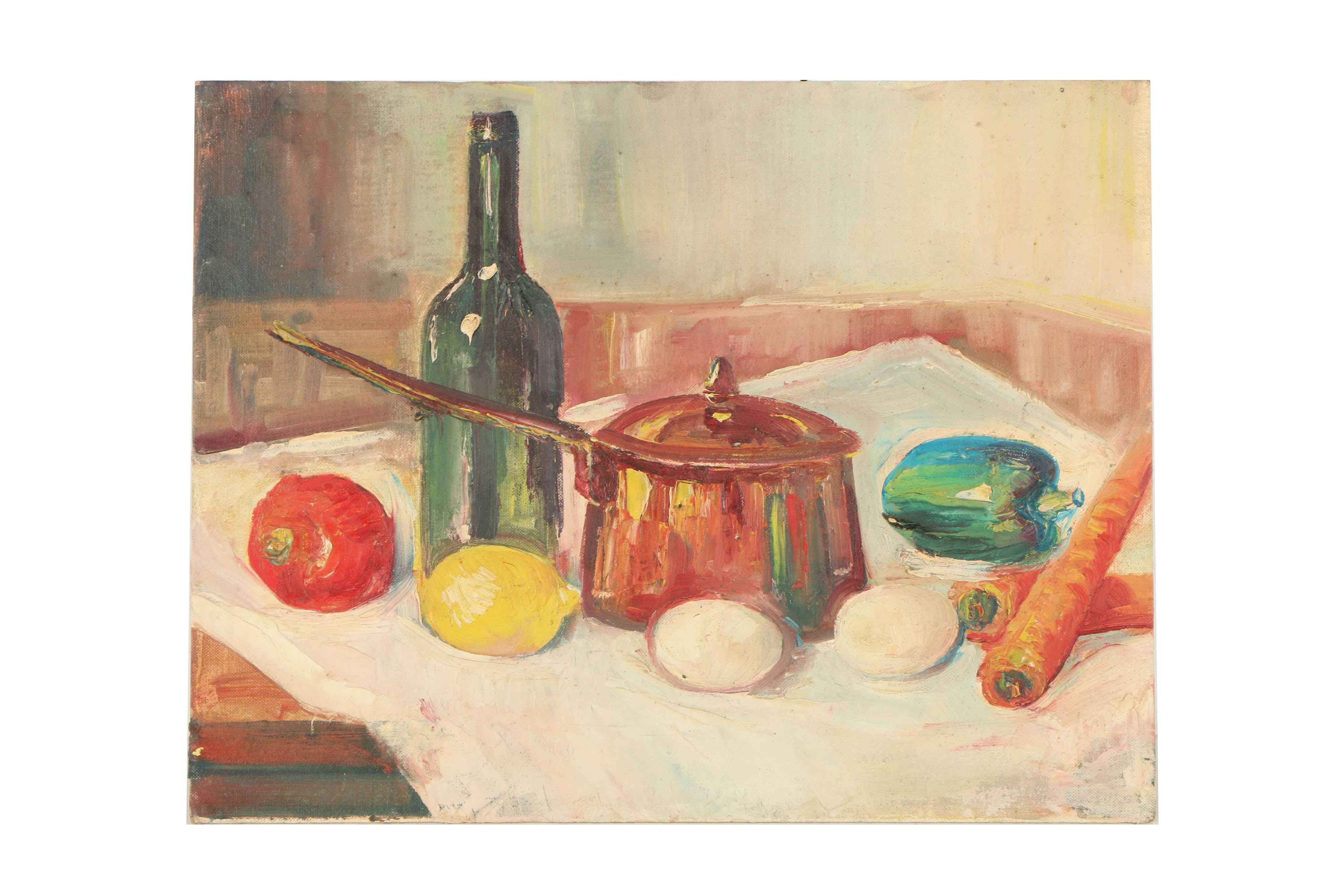 Two 20th Century Oil Paintings