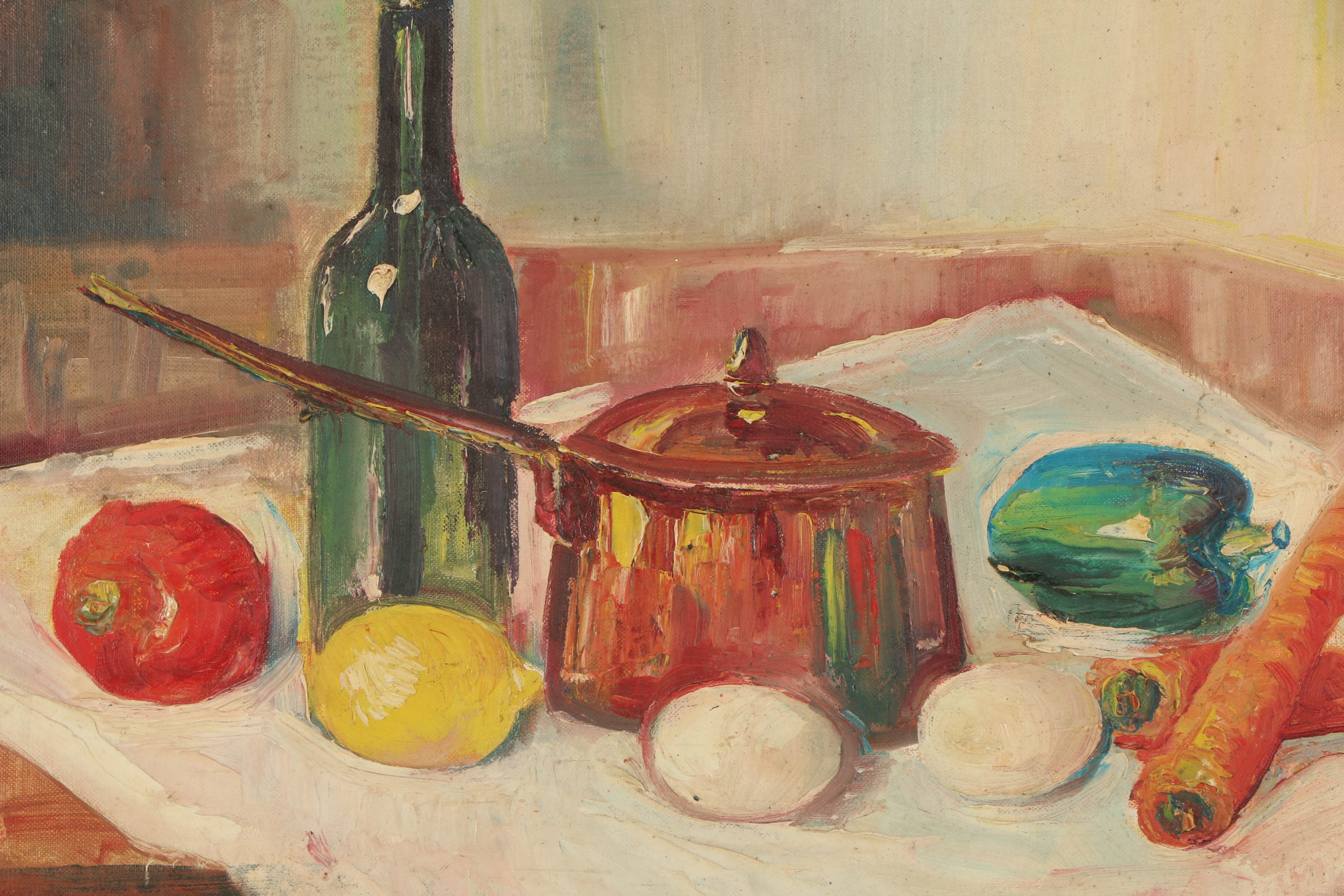 Two 20th Century Oil Paintings