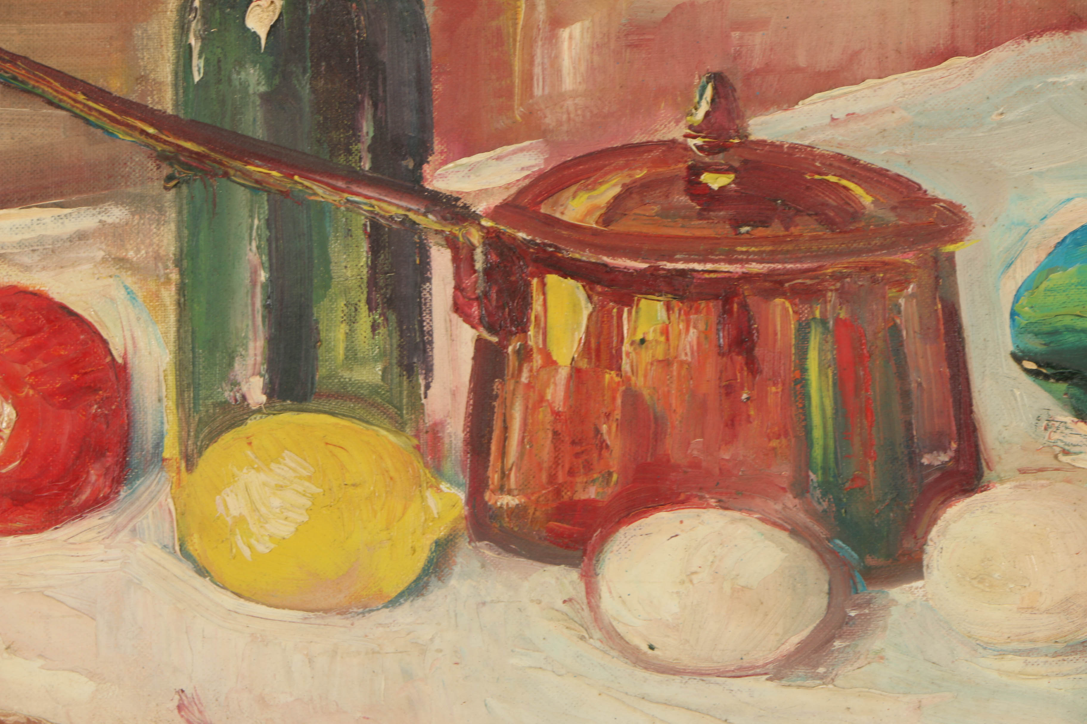 Two 20th Century Oil Paintings