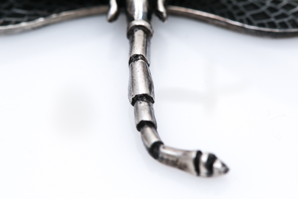 Sterling Silver Dragonfly Pendant Necklaces