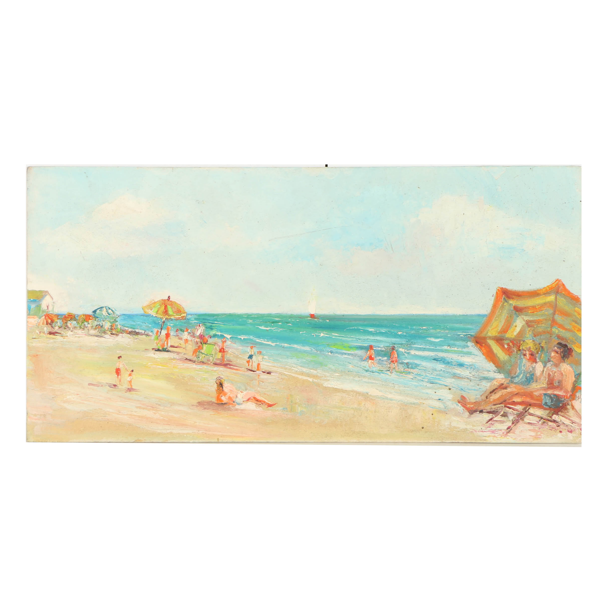 Mid-20th-Century Oil Painting