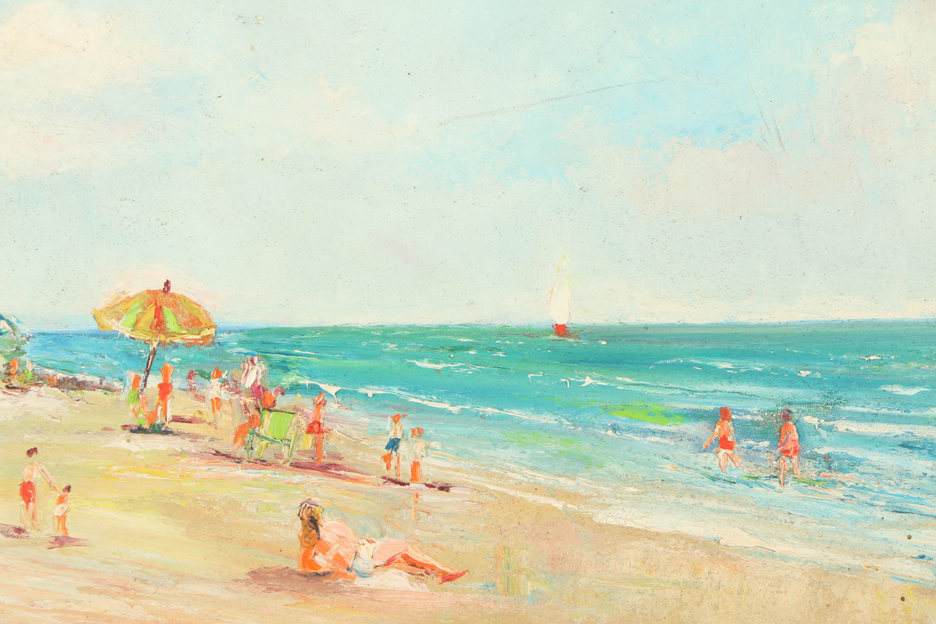 Mid-20th-Century Oil Painting