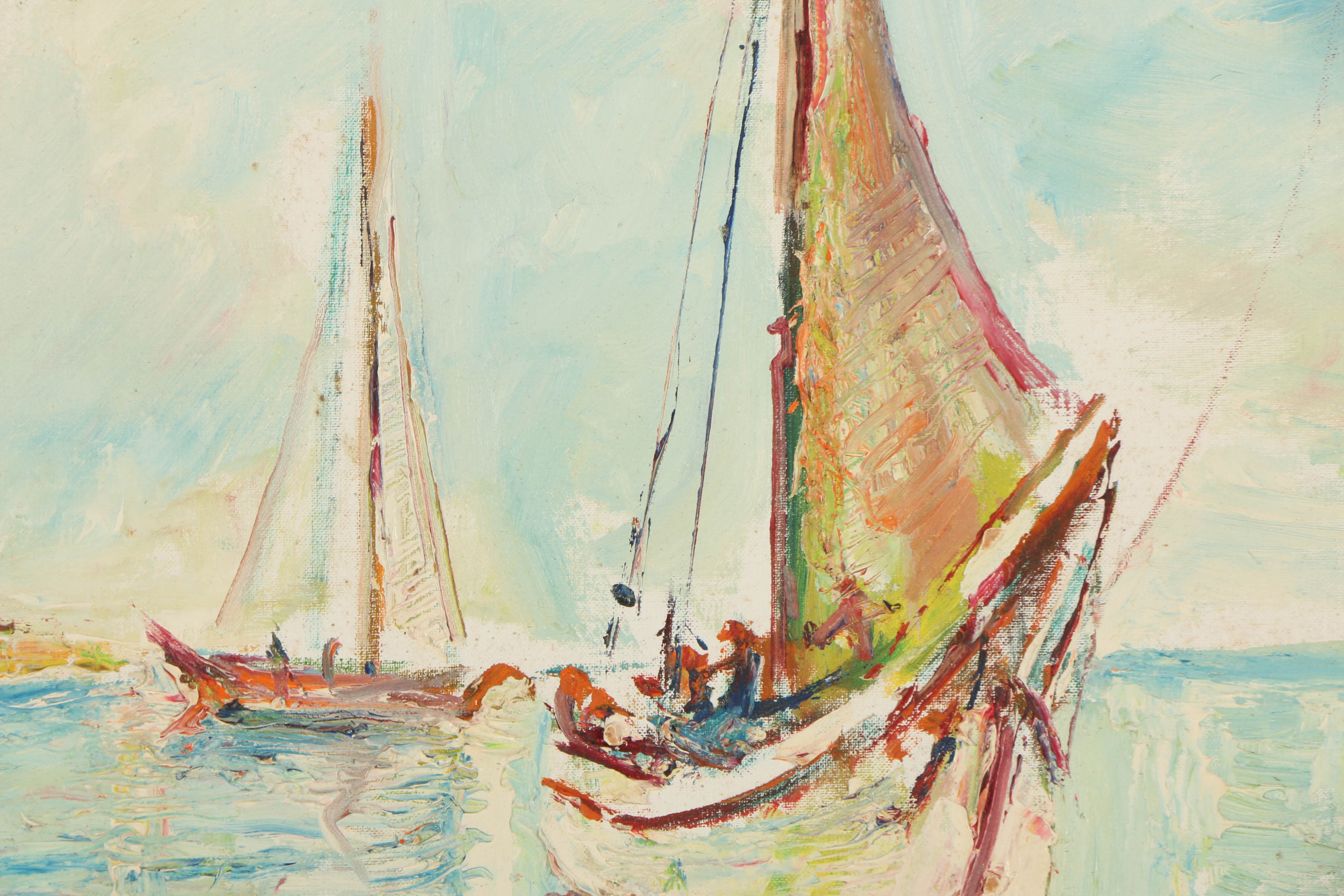 Mid-20th-Century Oil Painting