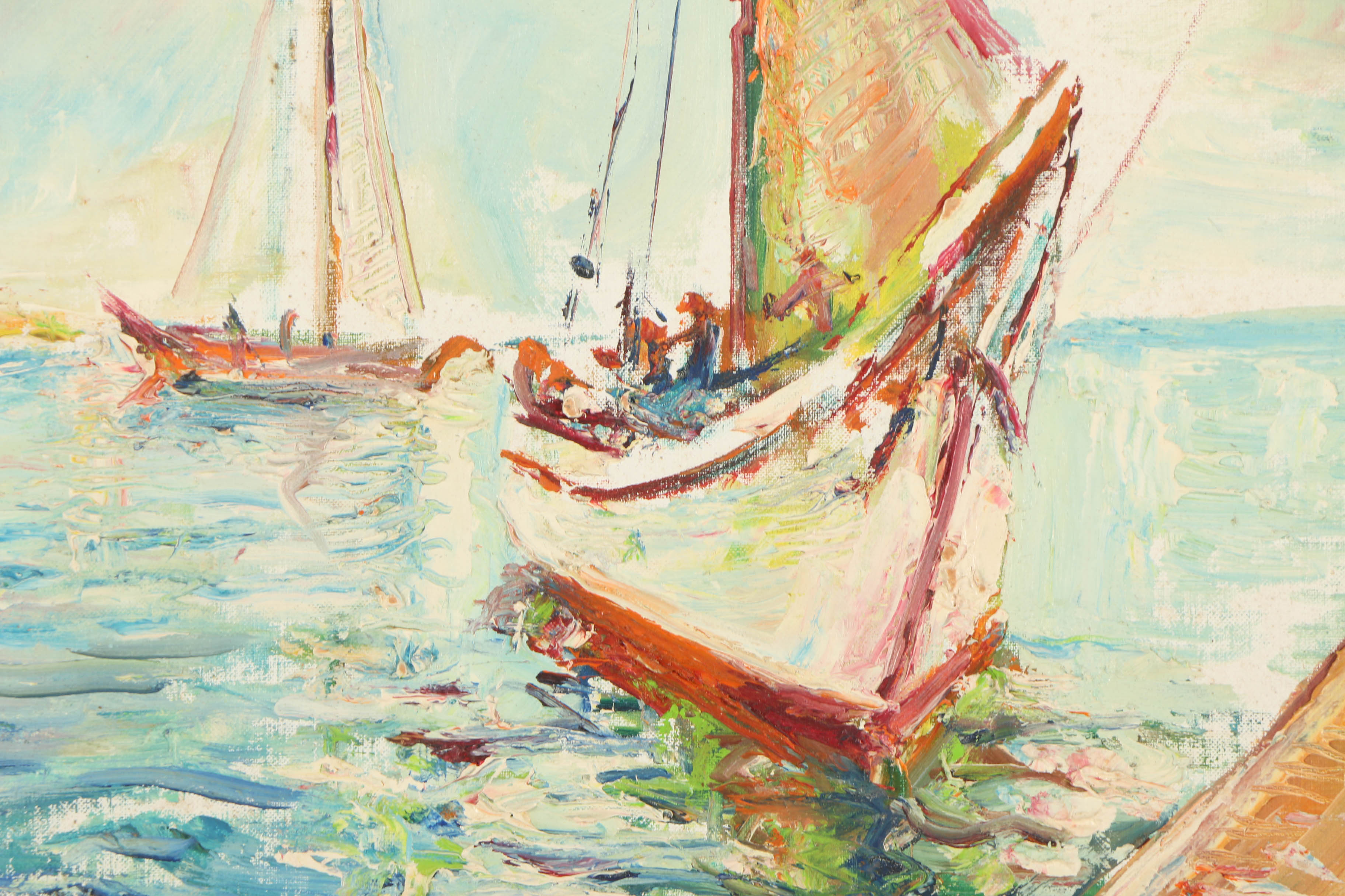 Mid-20th-Century Oil Painting