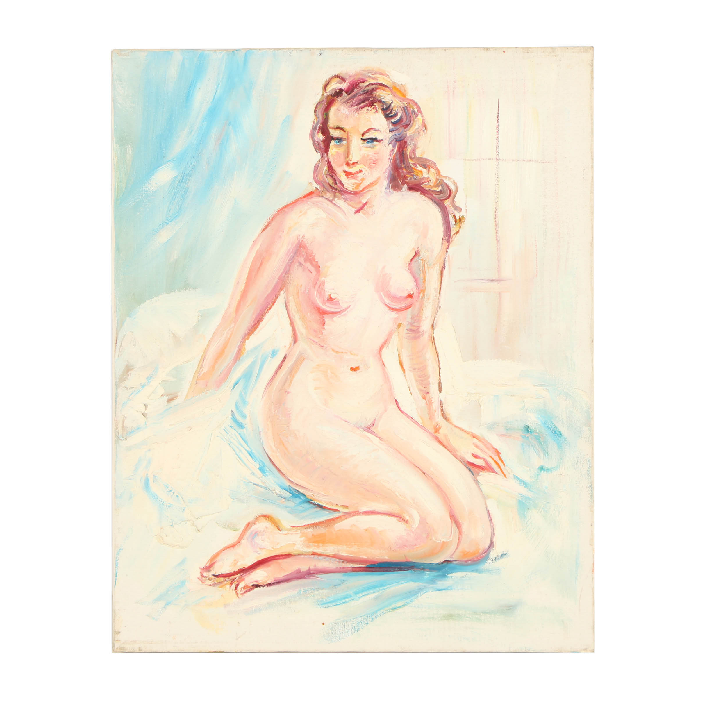 Mid-20th-Century Oil Painting