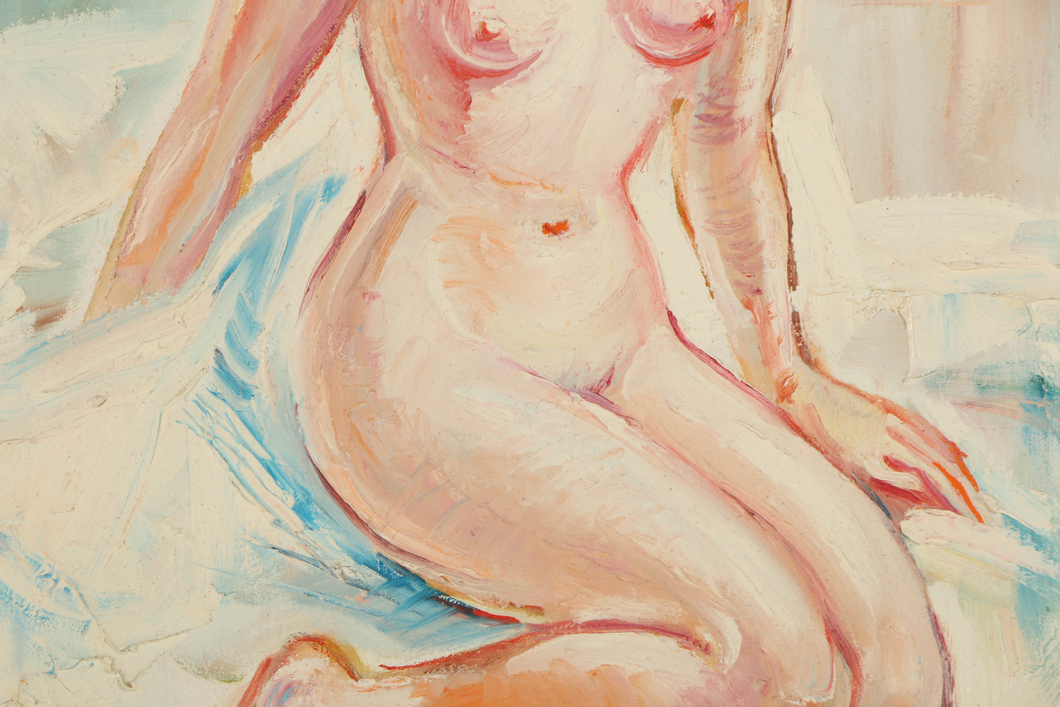 Mid-20th-Century Oil Painting