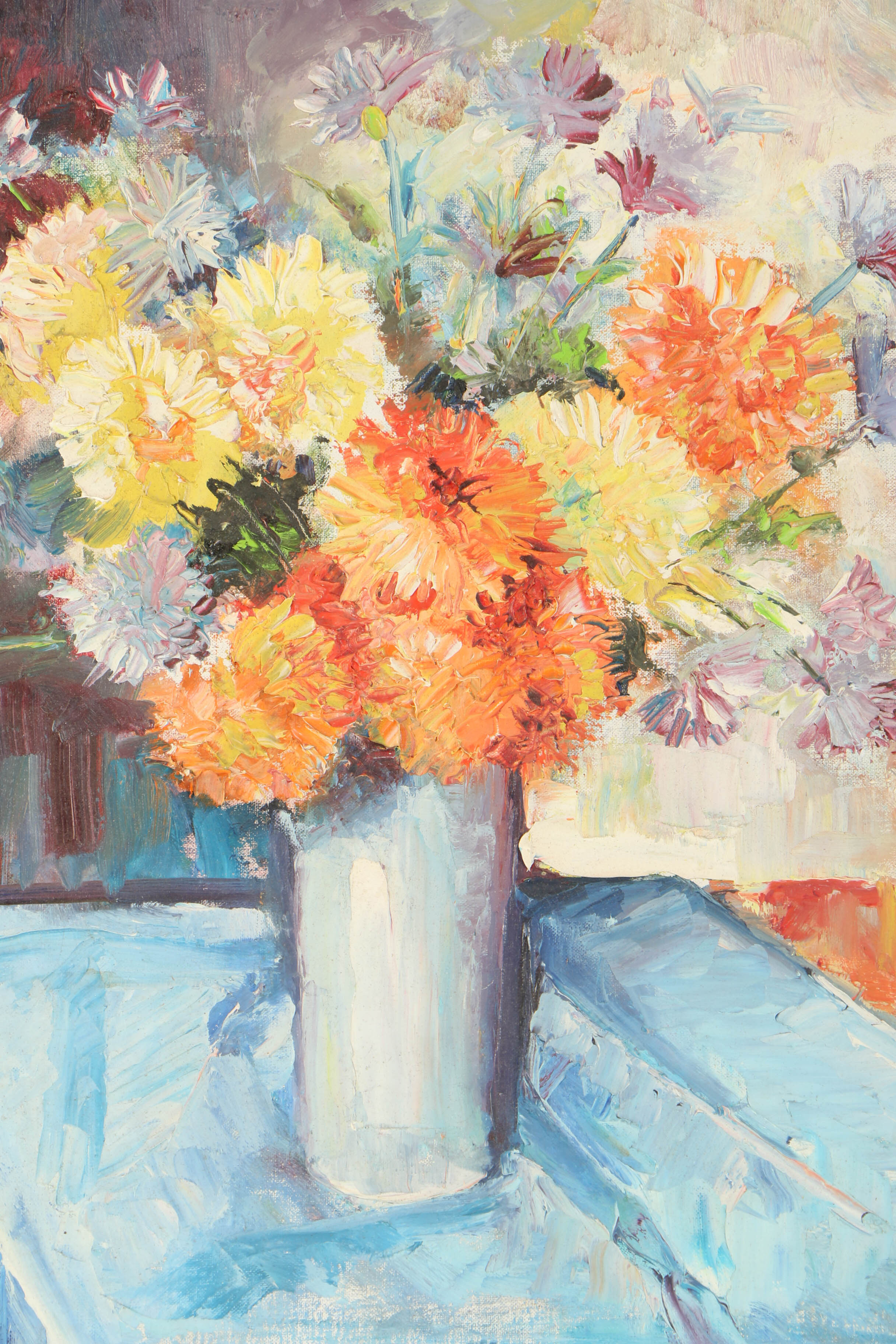 Two Oil Paintings Still Life