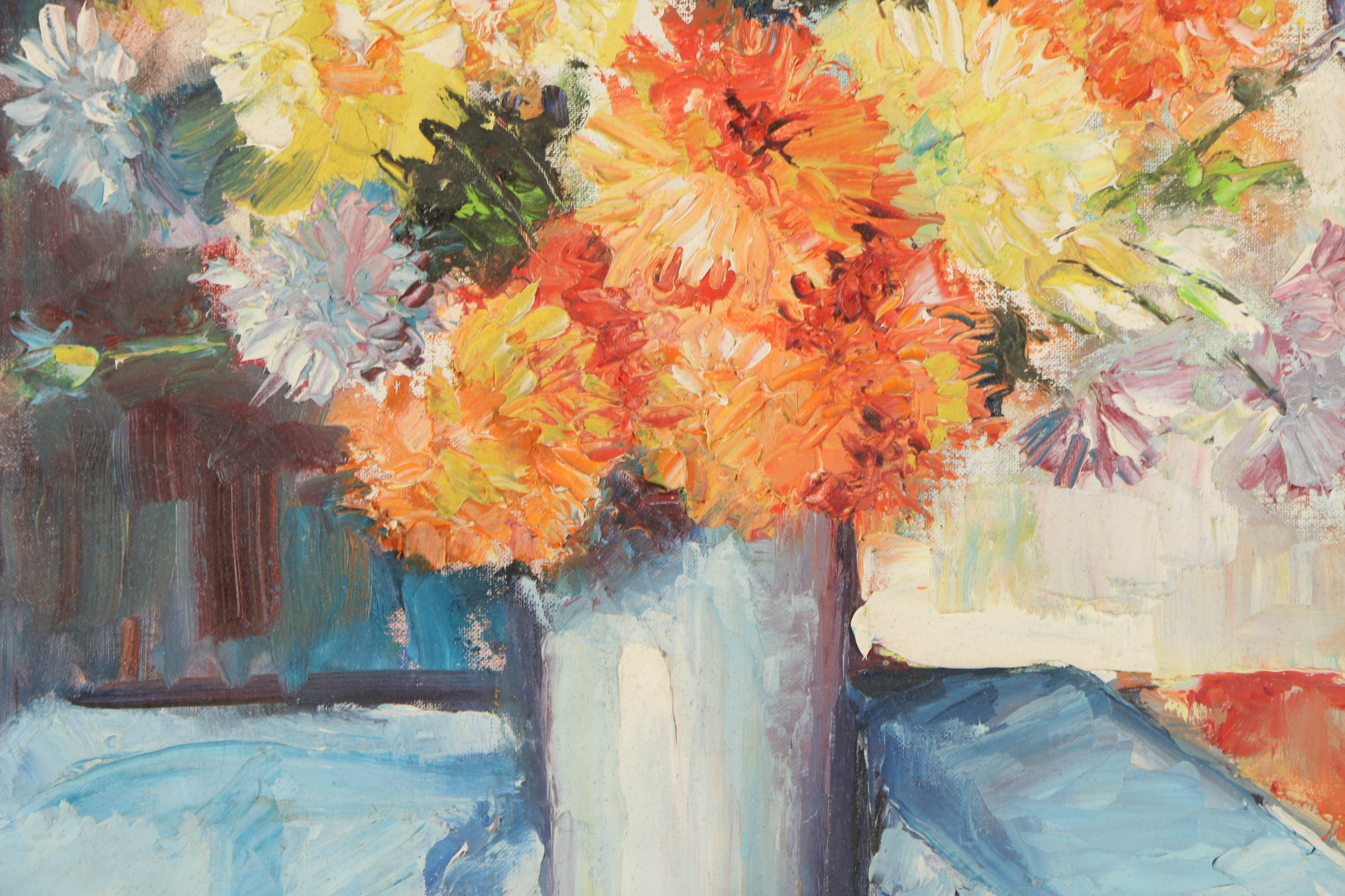 Two Oil Paintings Still Life