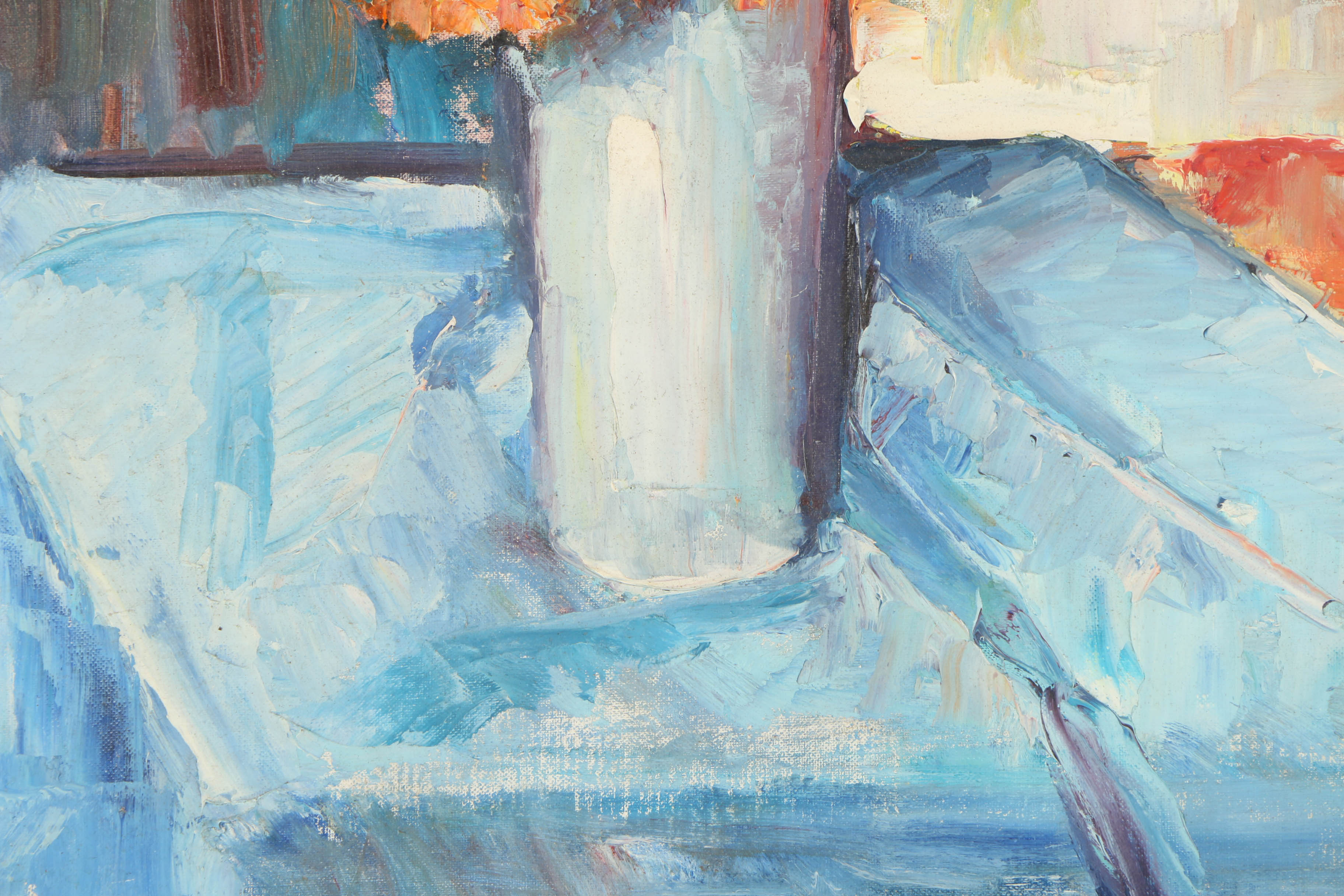 Two Oil Paintings Still Life