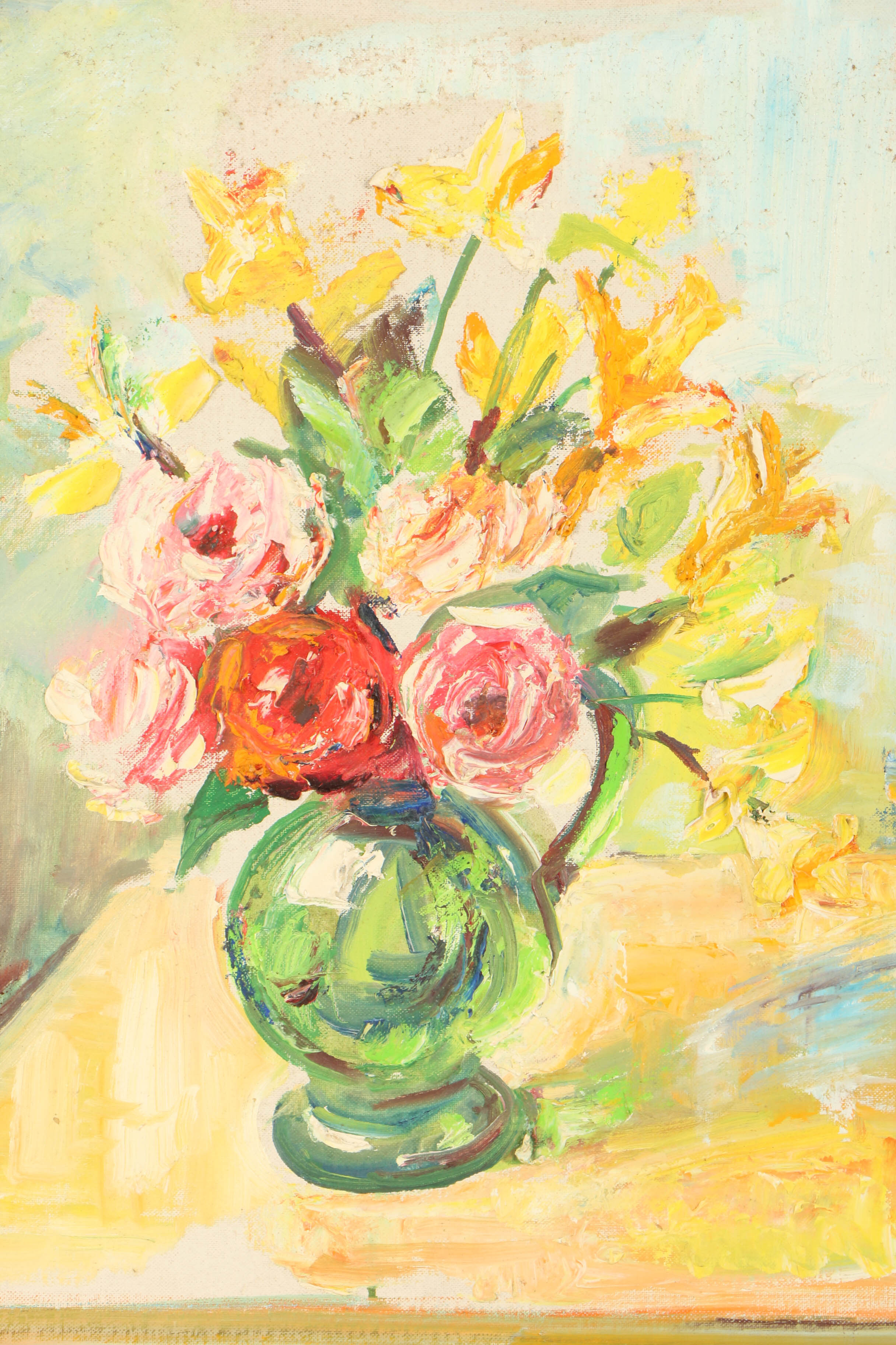 Two Oil Paintings Still Life