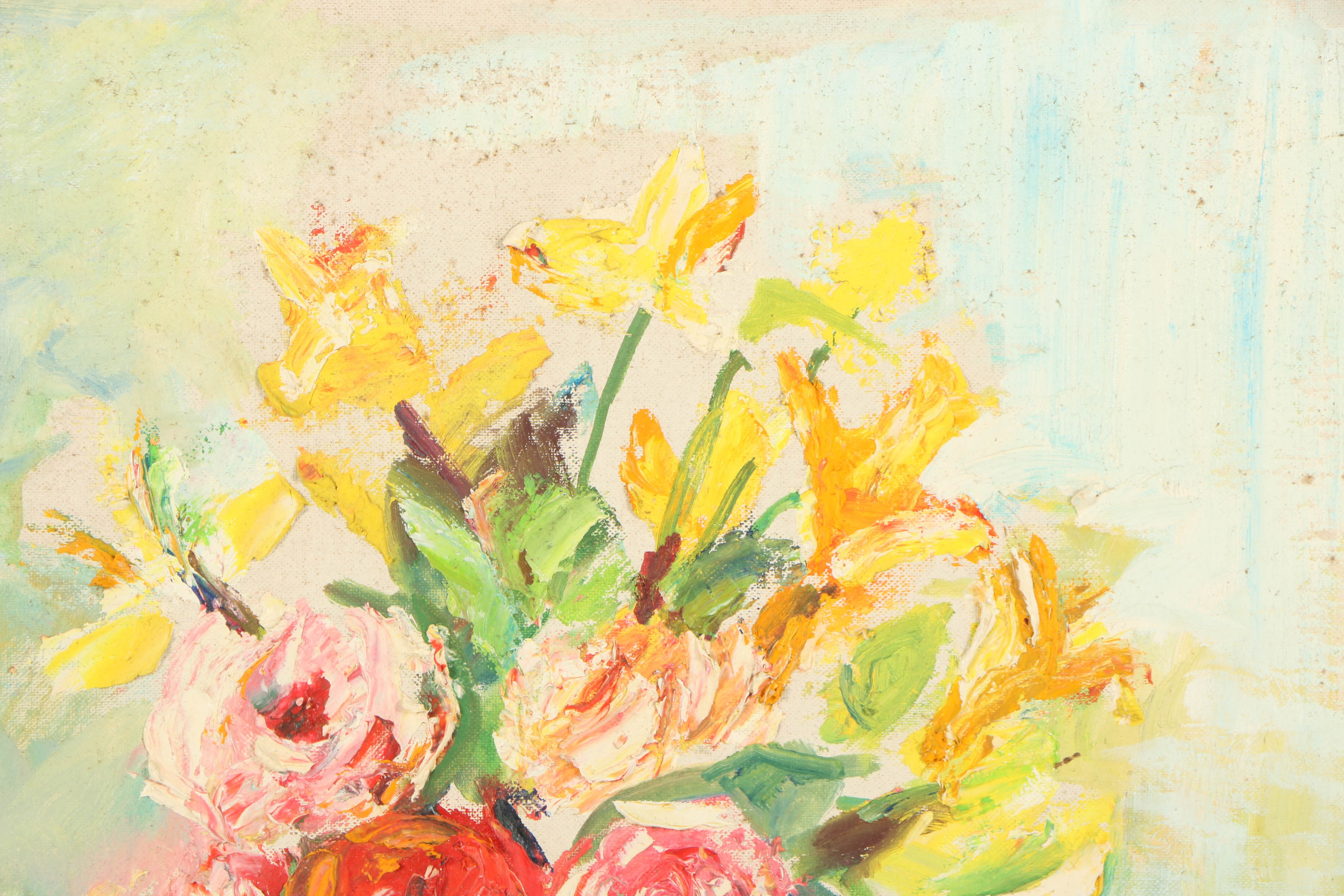 Two Oil Paintings Still Life