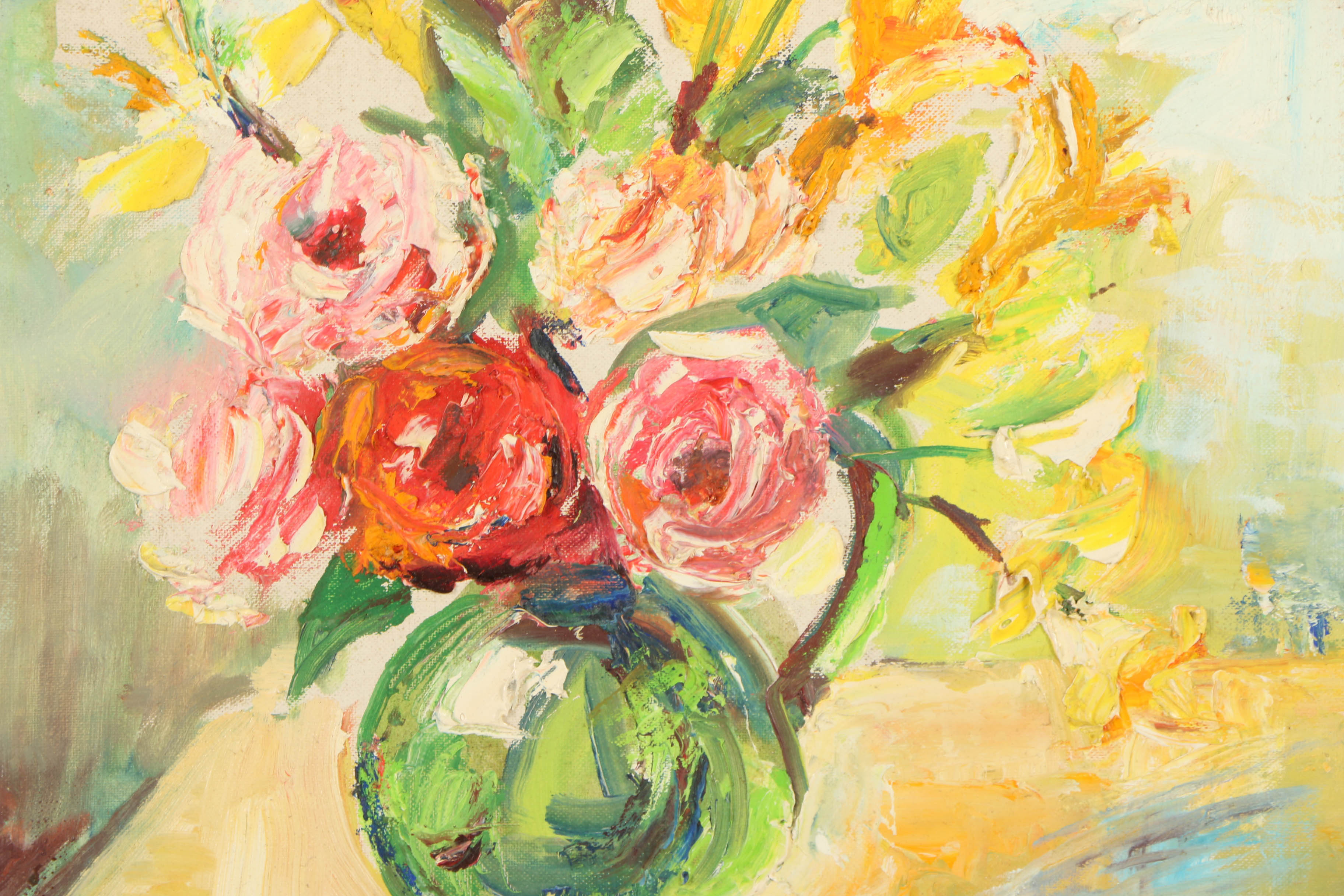 Two Oil Paintings Still Life