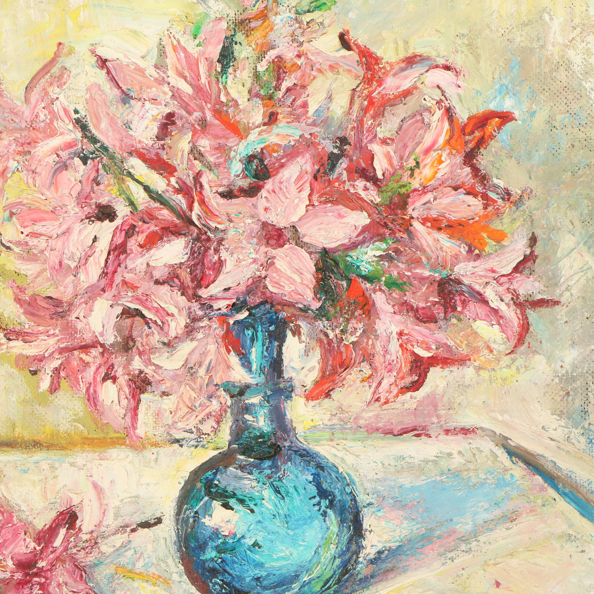 Two Oil Paintings Still Life