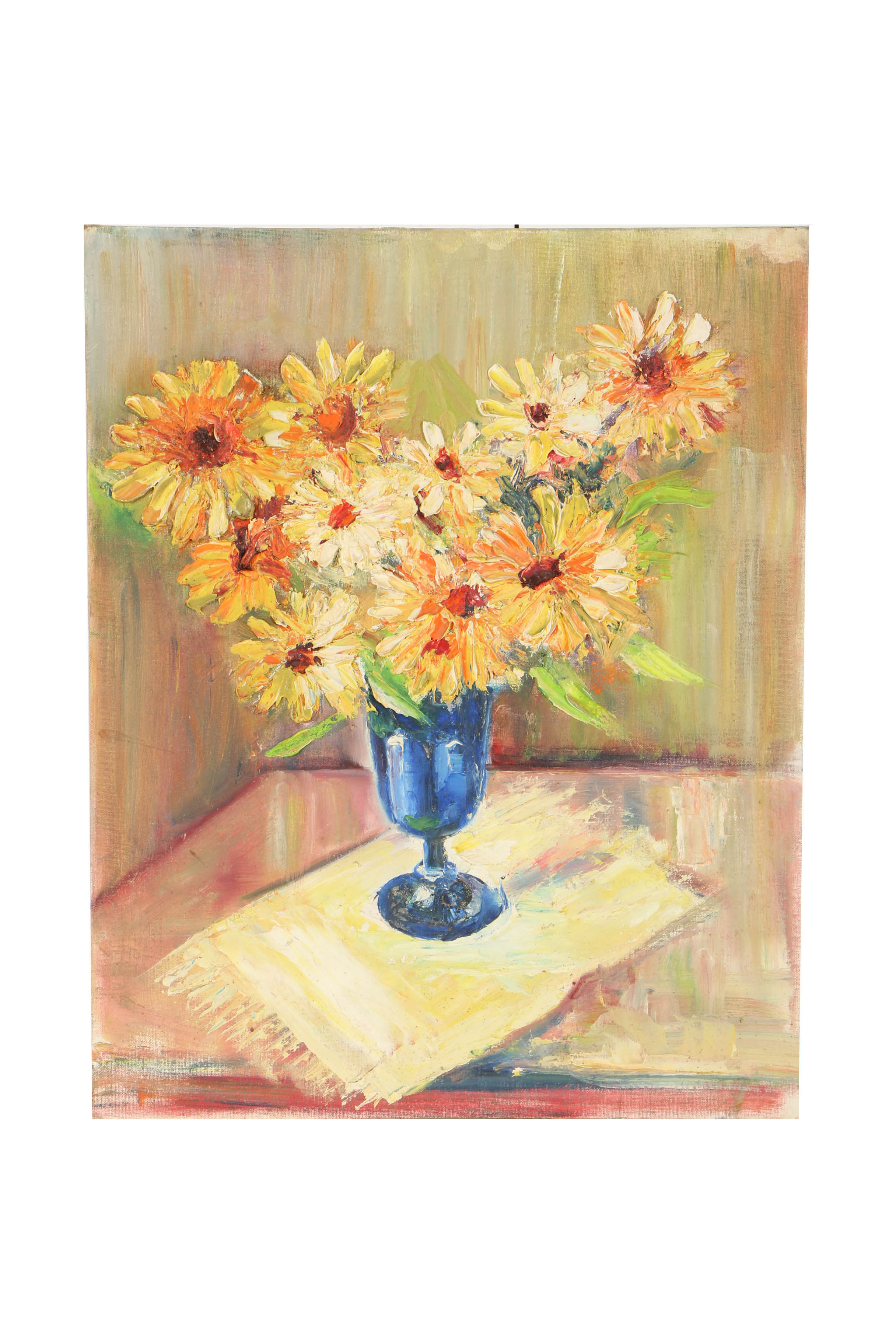 Two 20th Century Oil Paintings