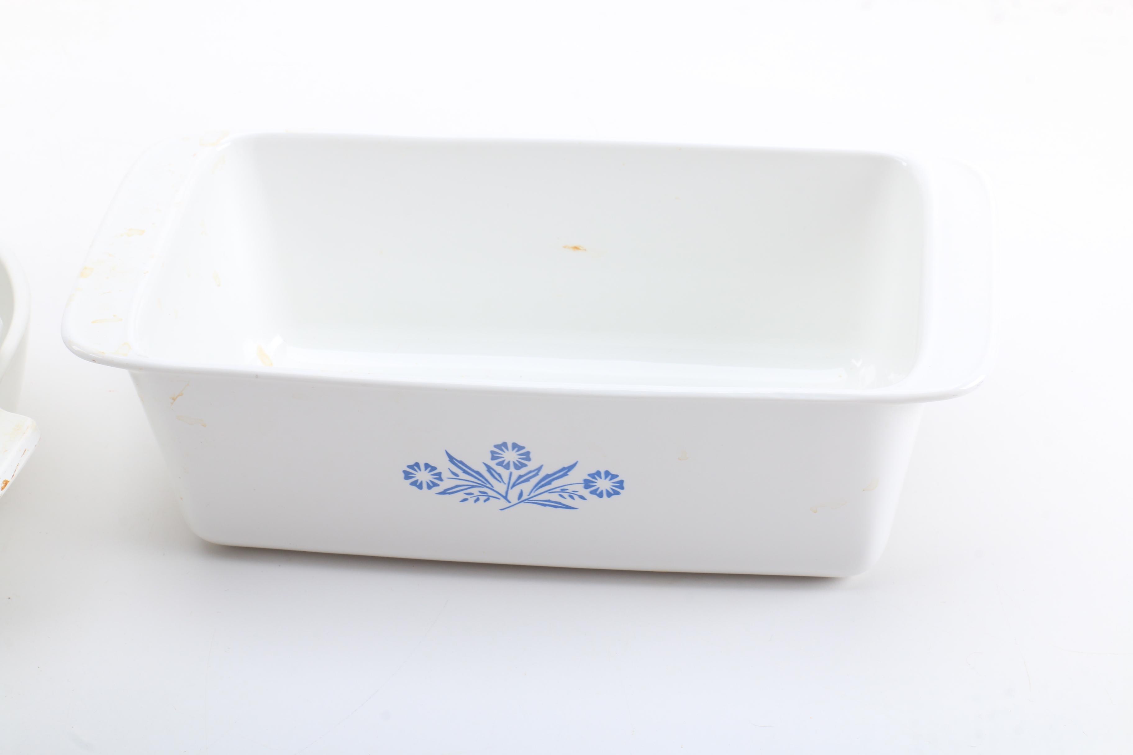 Vintage Corning Ware "Blue Cornflower" Cookware