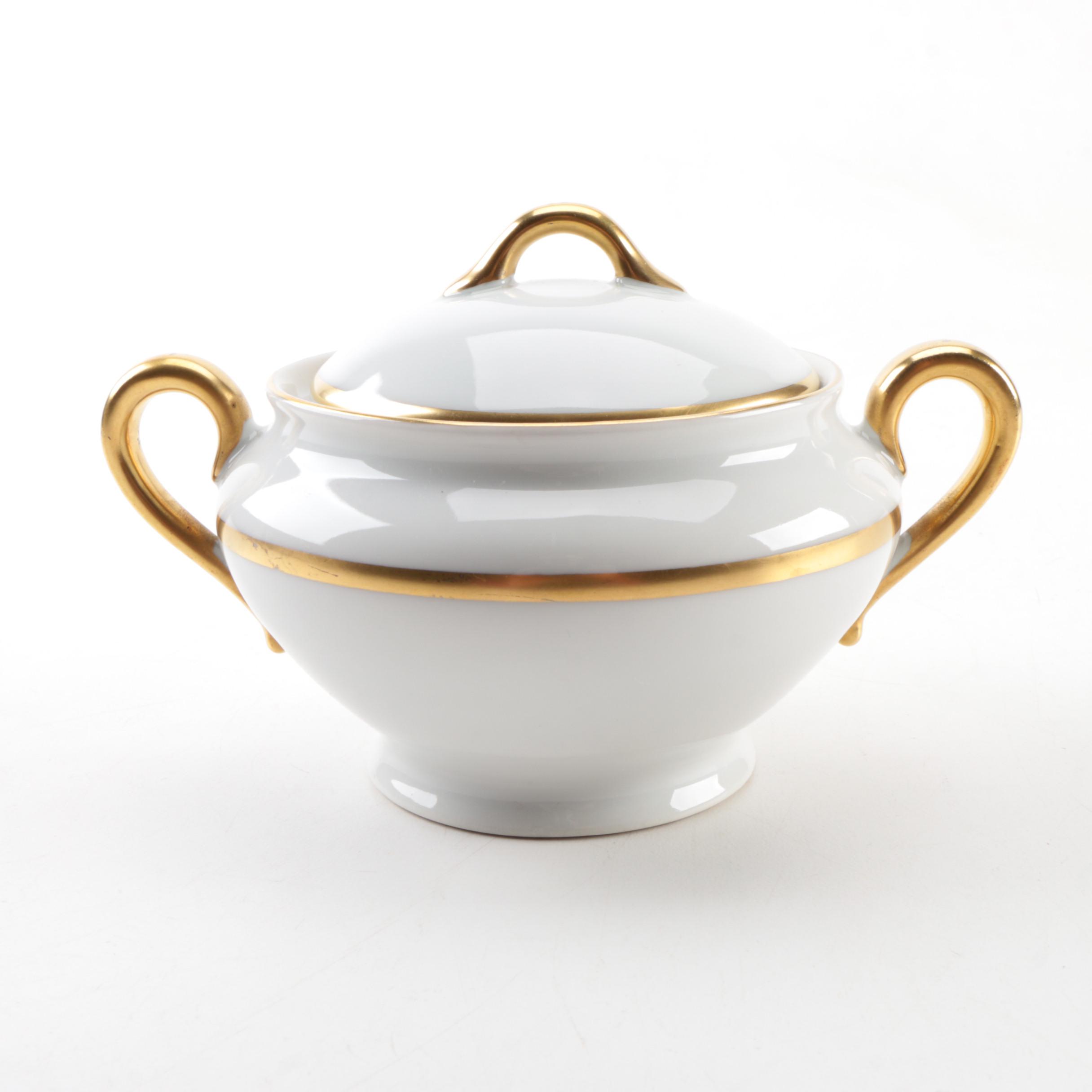 Tressemann & Vogt and Vignaud Freres Limoges Porcelain Dinnerware