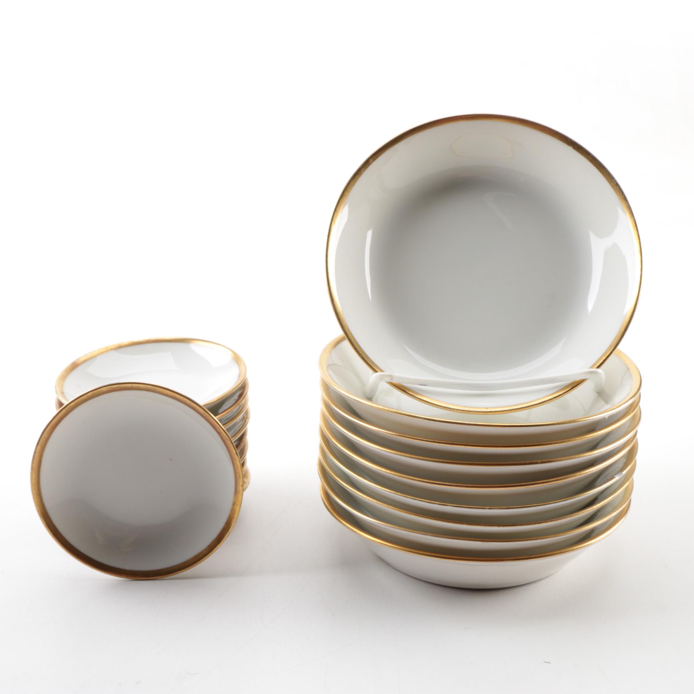 Tressemann & Vogt and Vignaud Freres Limoges Porcelain Dinnerware