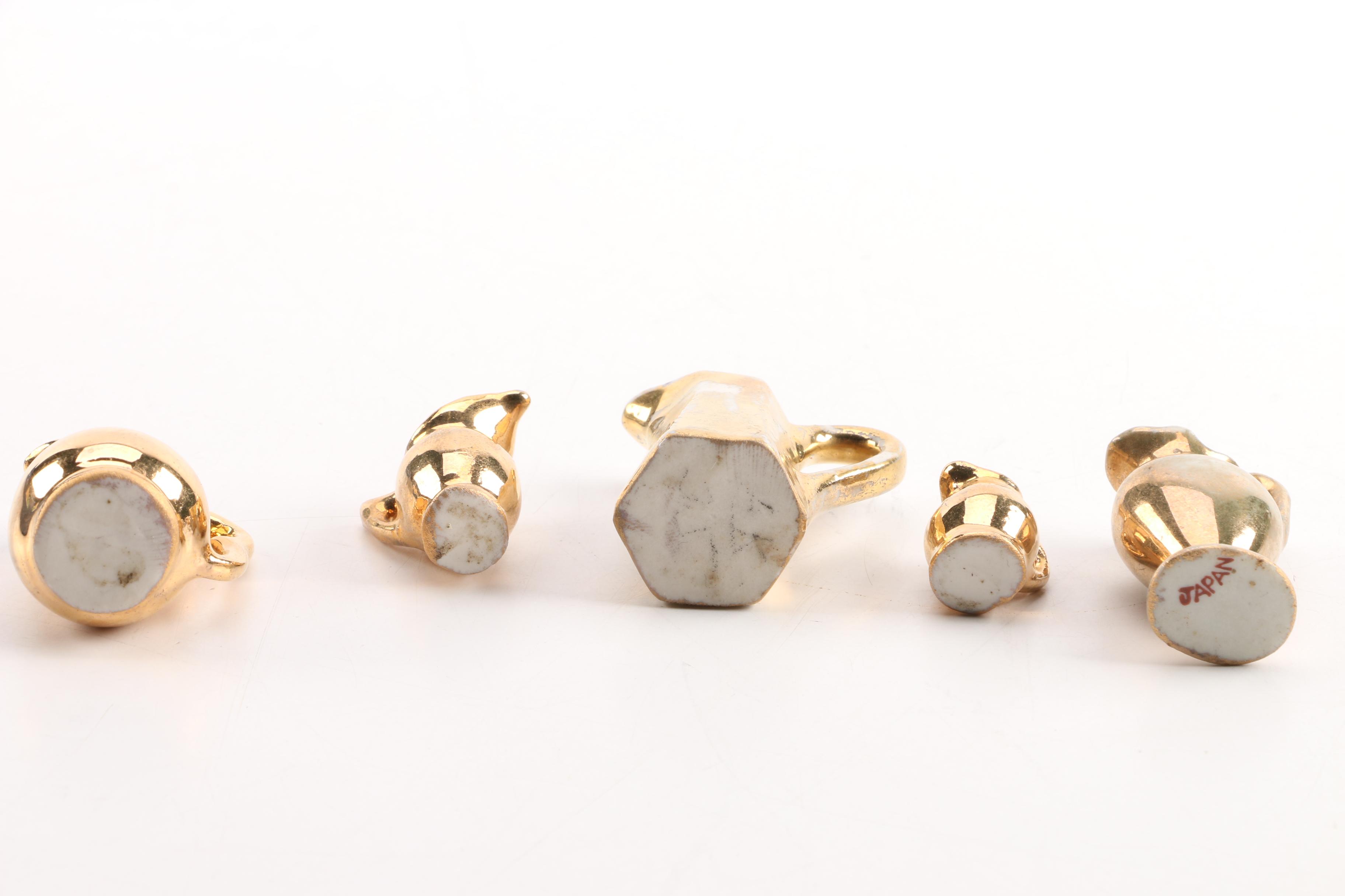 Miniature Doll House Decor Featuring Limoges, EME, Delfts and More