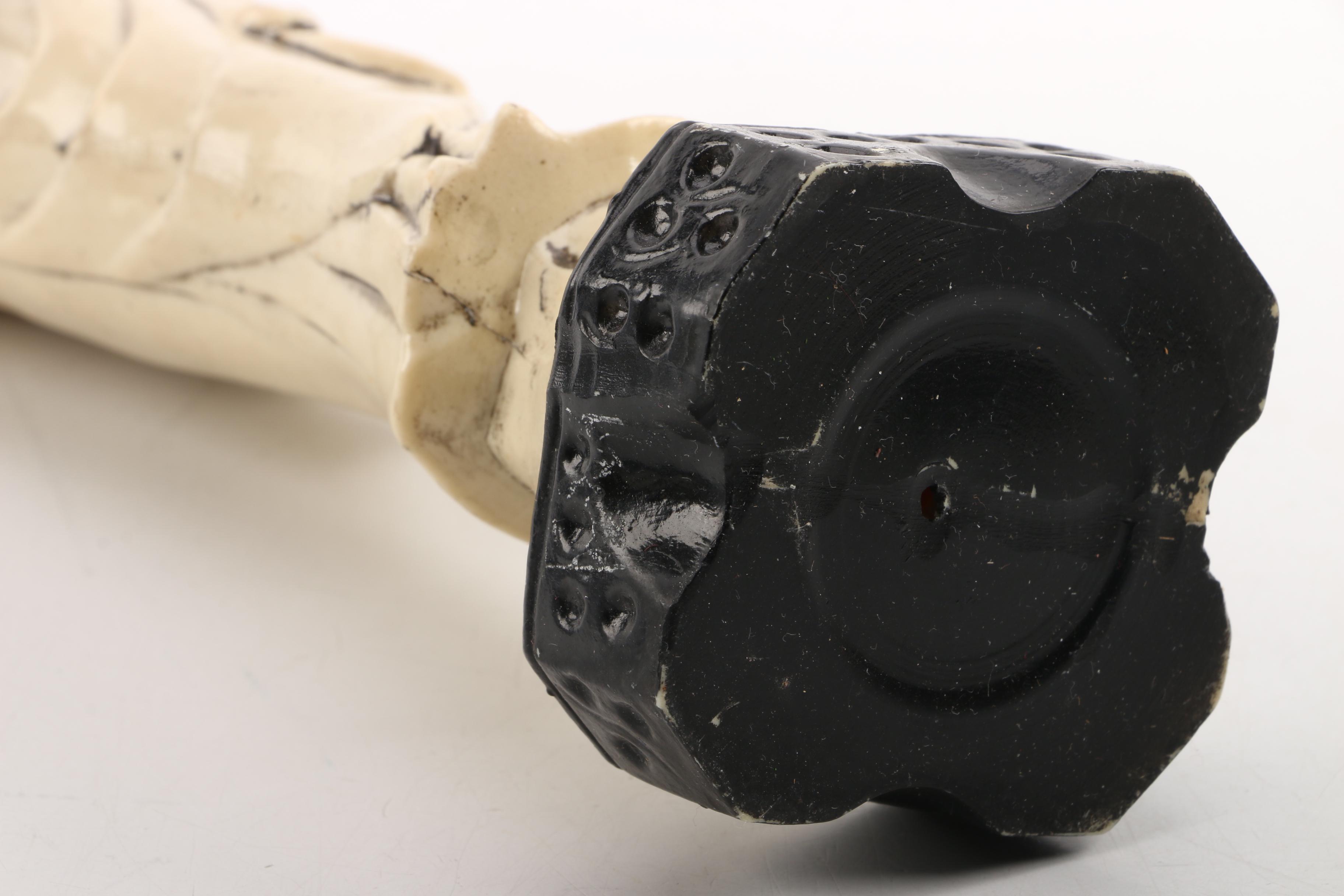 Chinese Inspired Figurines and Carved Cork Diorama