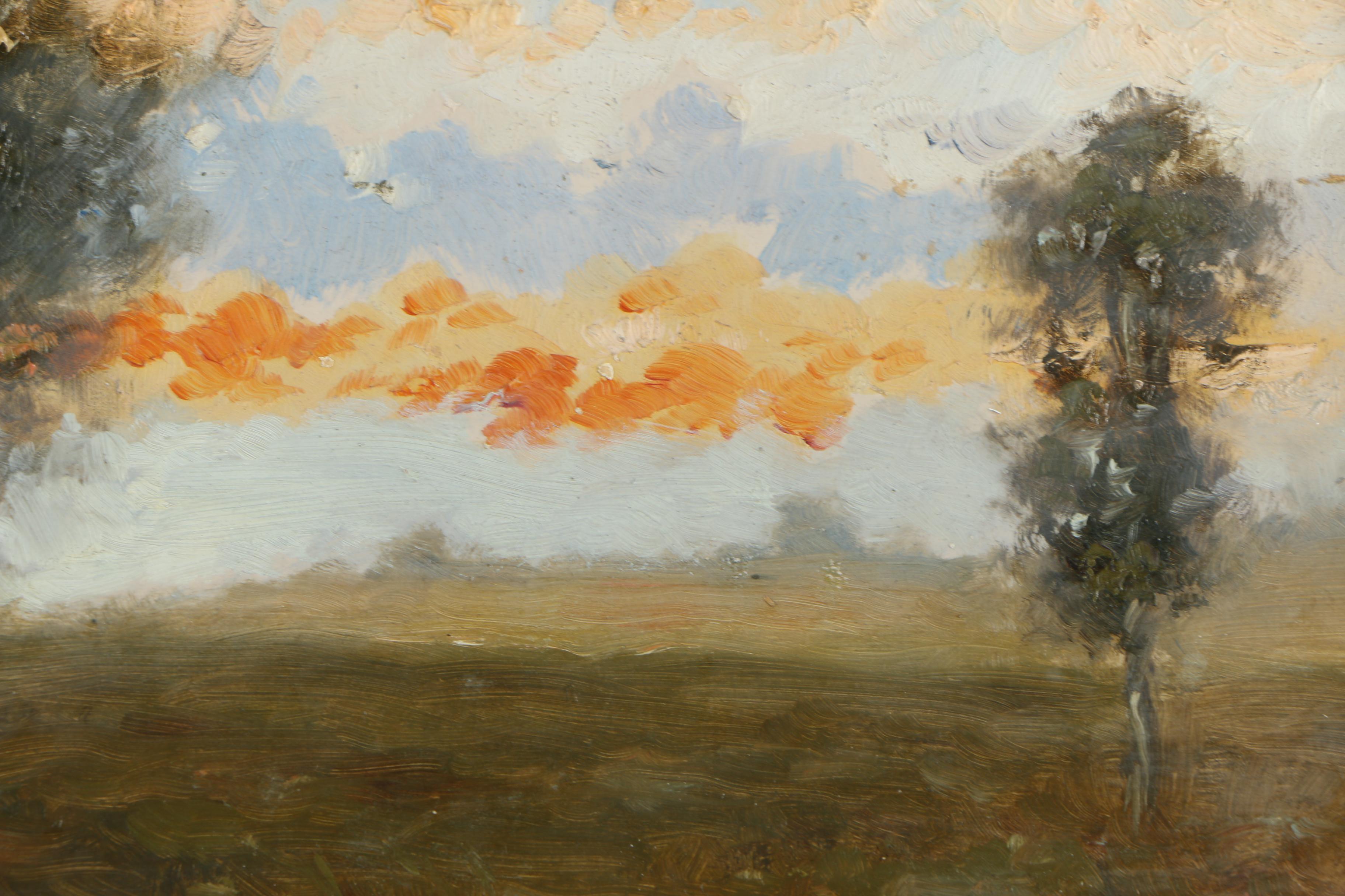 Oil Painting of a Landscape