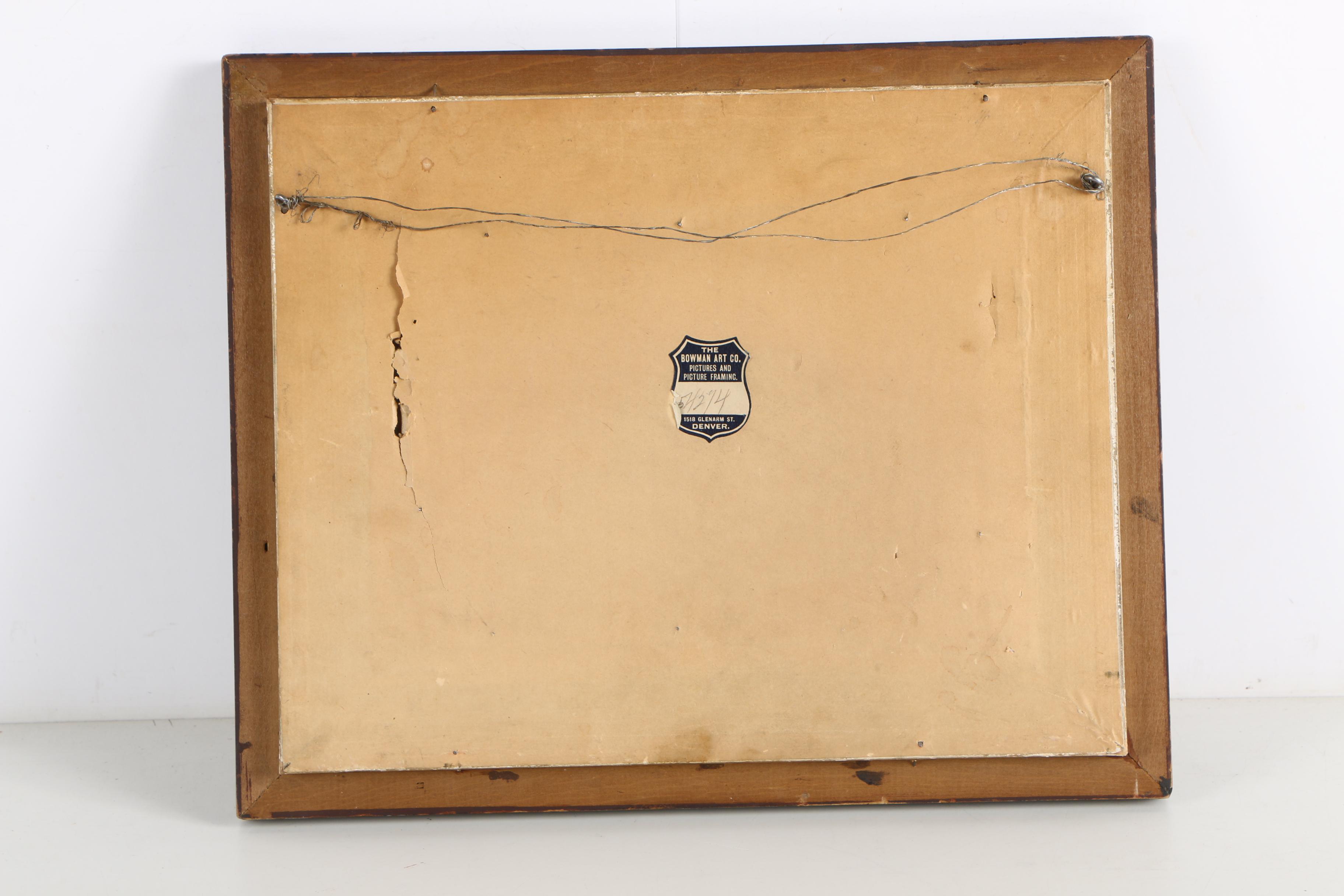 Oil Painting of a Landscape