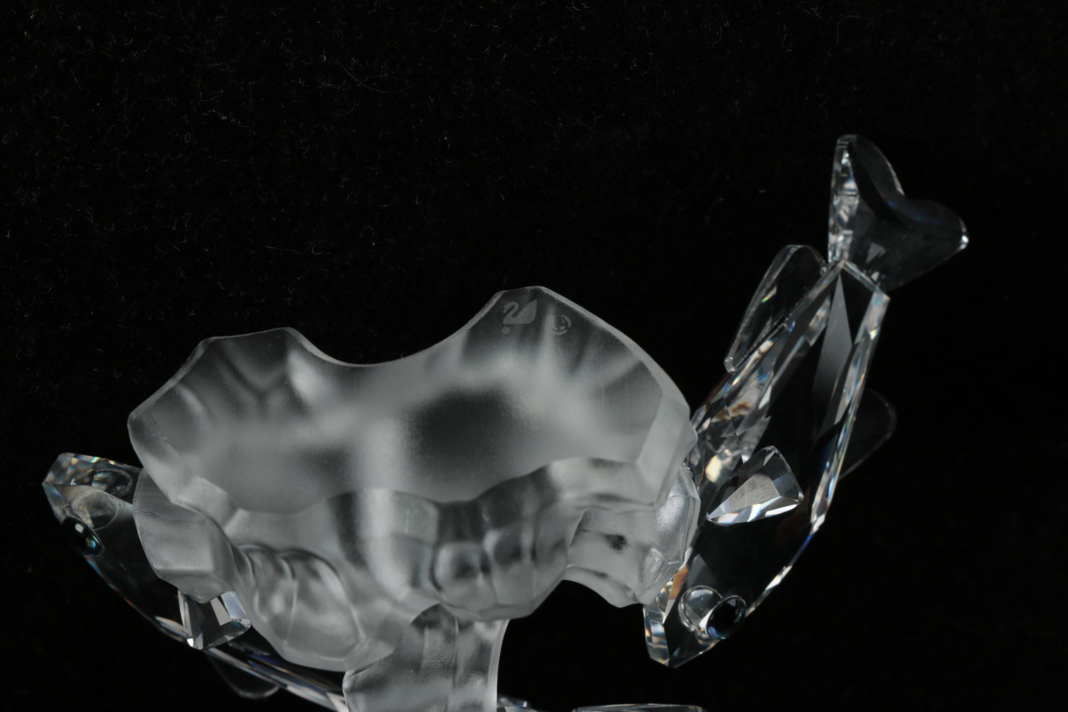 Pair of Swarovski Crystal Figurines