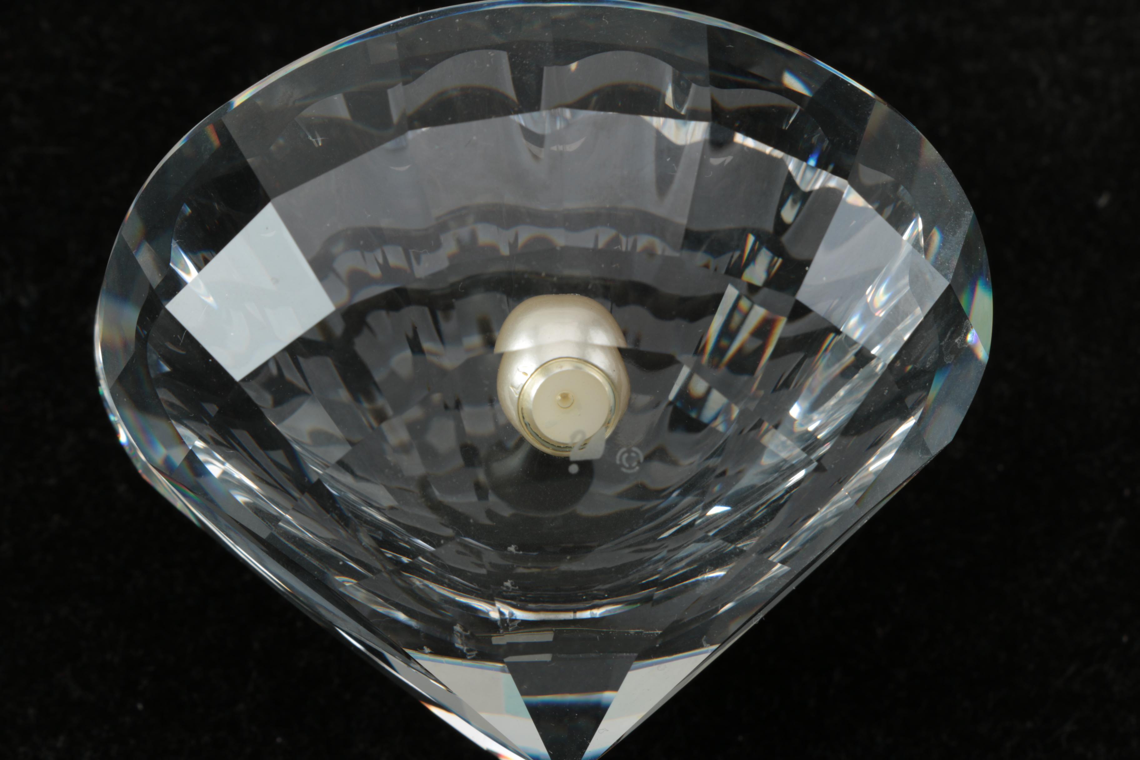 Pair of Swarovski Crystal Figurines