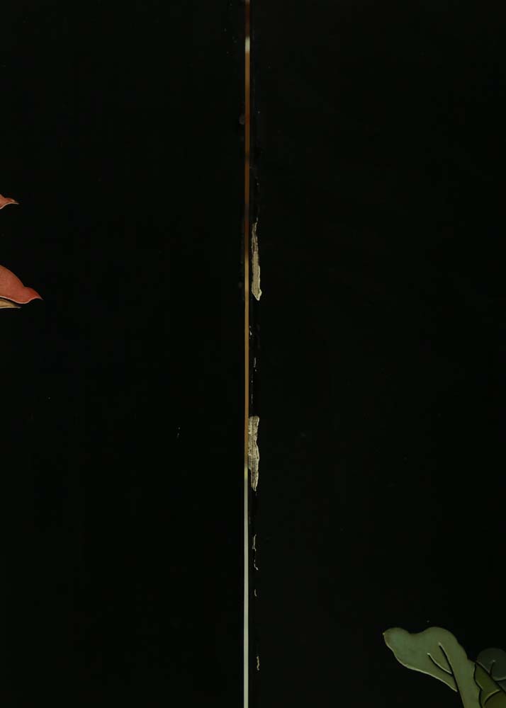 Chinese Lacquered Room Divider